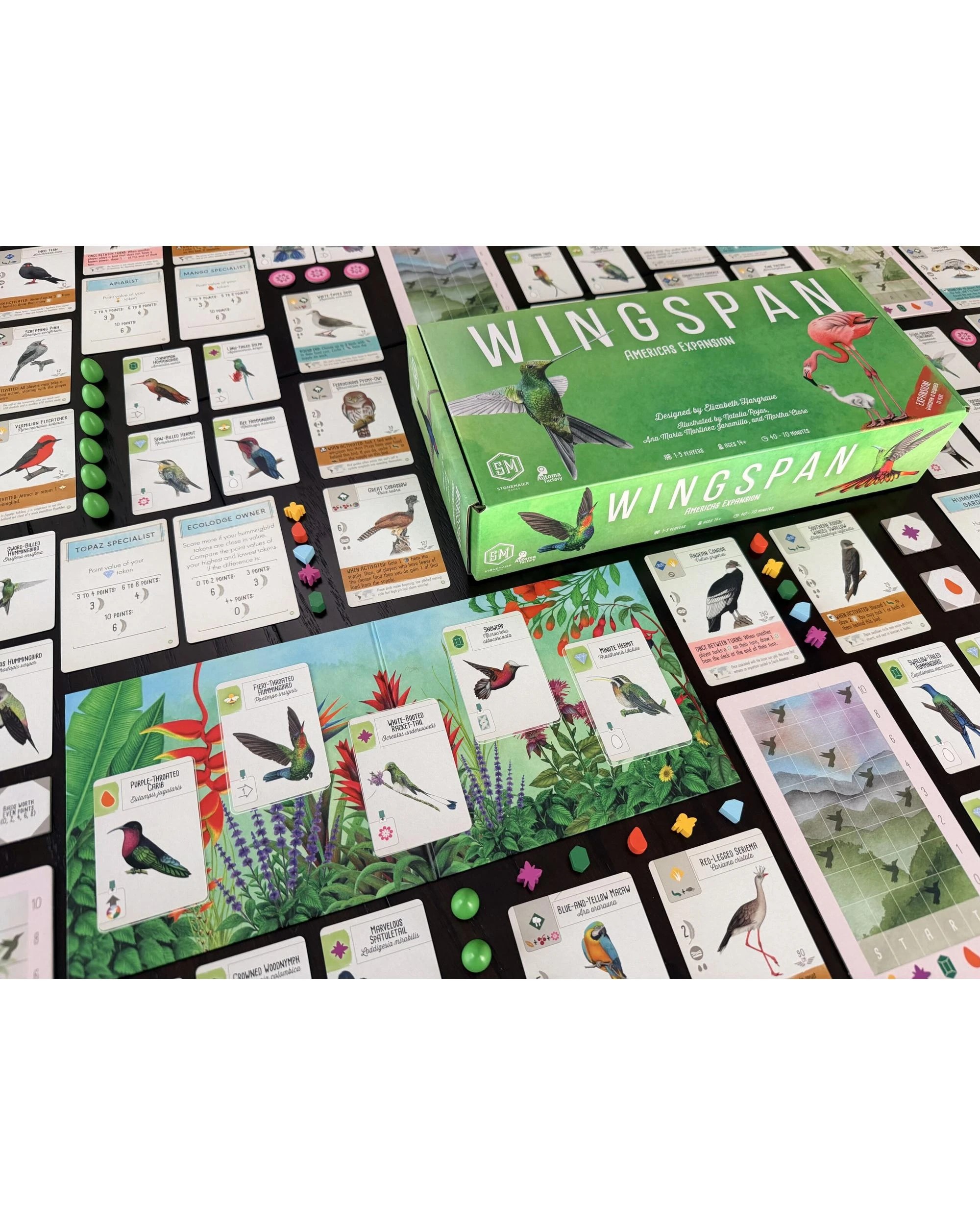 3 Wingspan Americas Expansion Board Game, 3 of 10