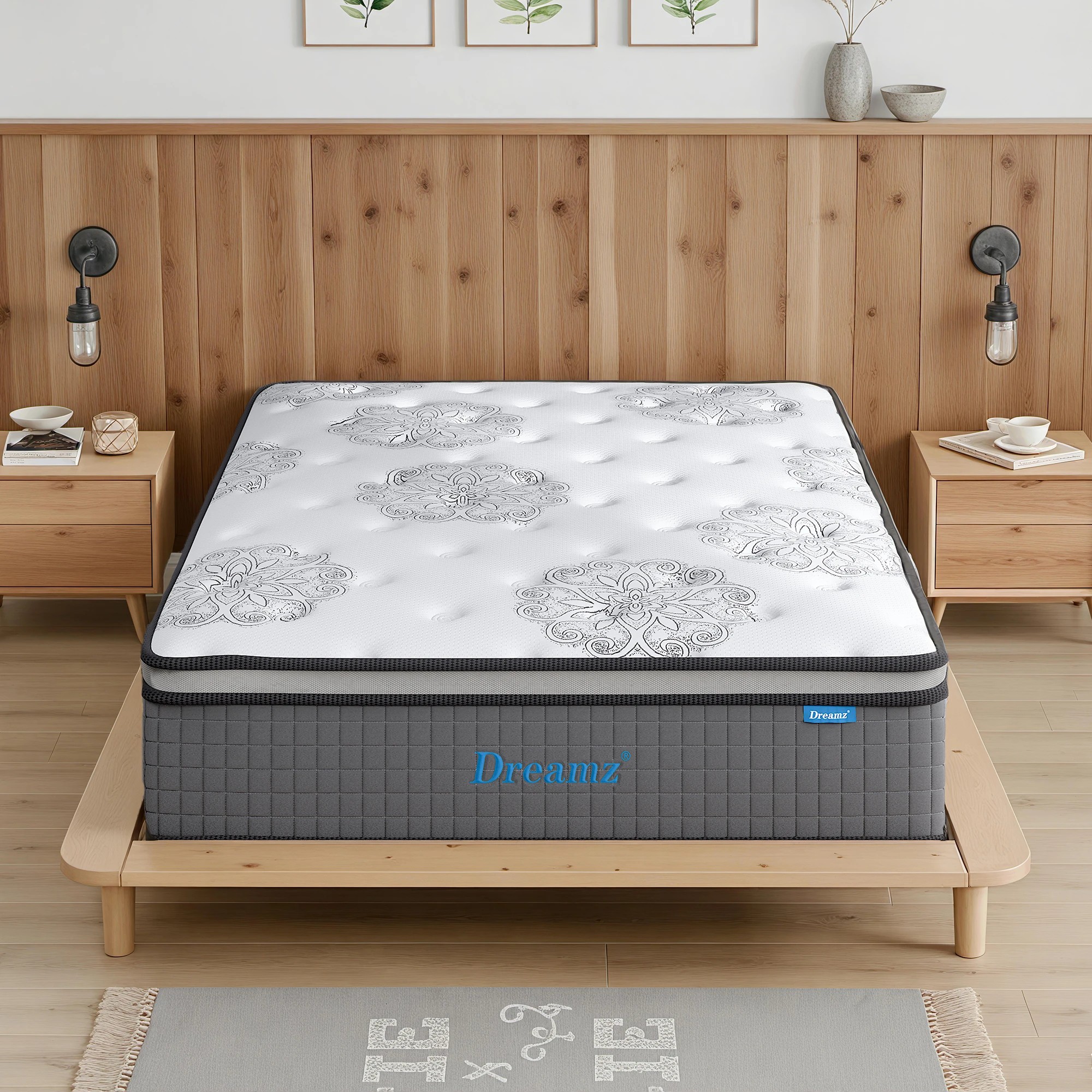 9 DreamZ Medium Firm Spring Mattress - Double, 9 of 10