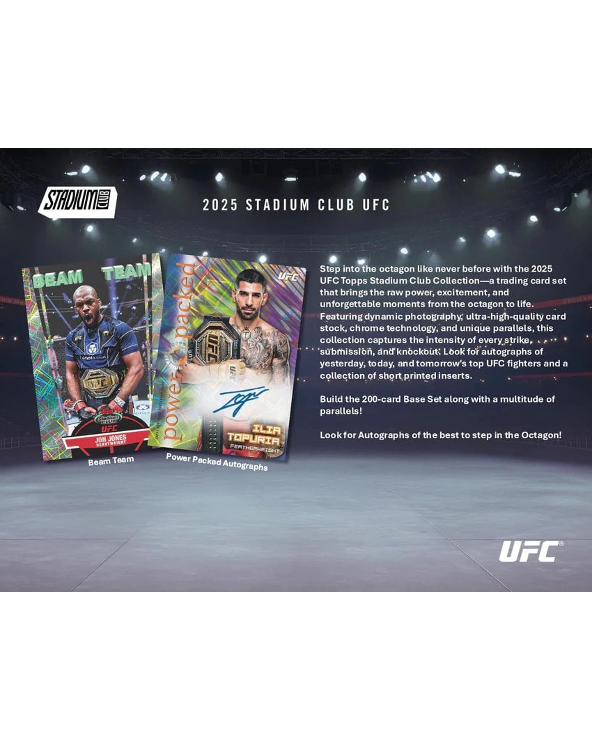 2 Topps 2025 UFC Stadium Club Blaster Box, 2 of 5