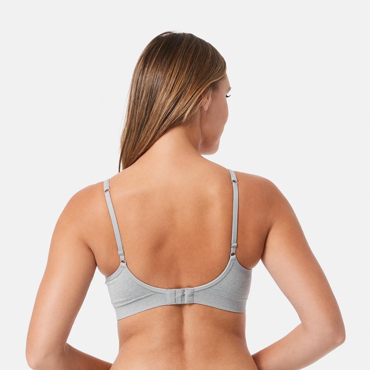 3 Wirefree Seamfree Bralette GREY MARLE, 3 of 4