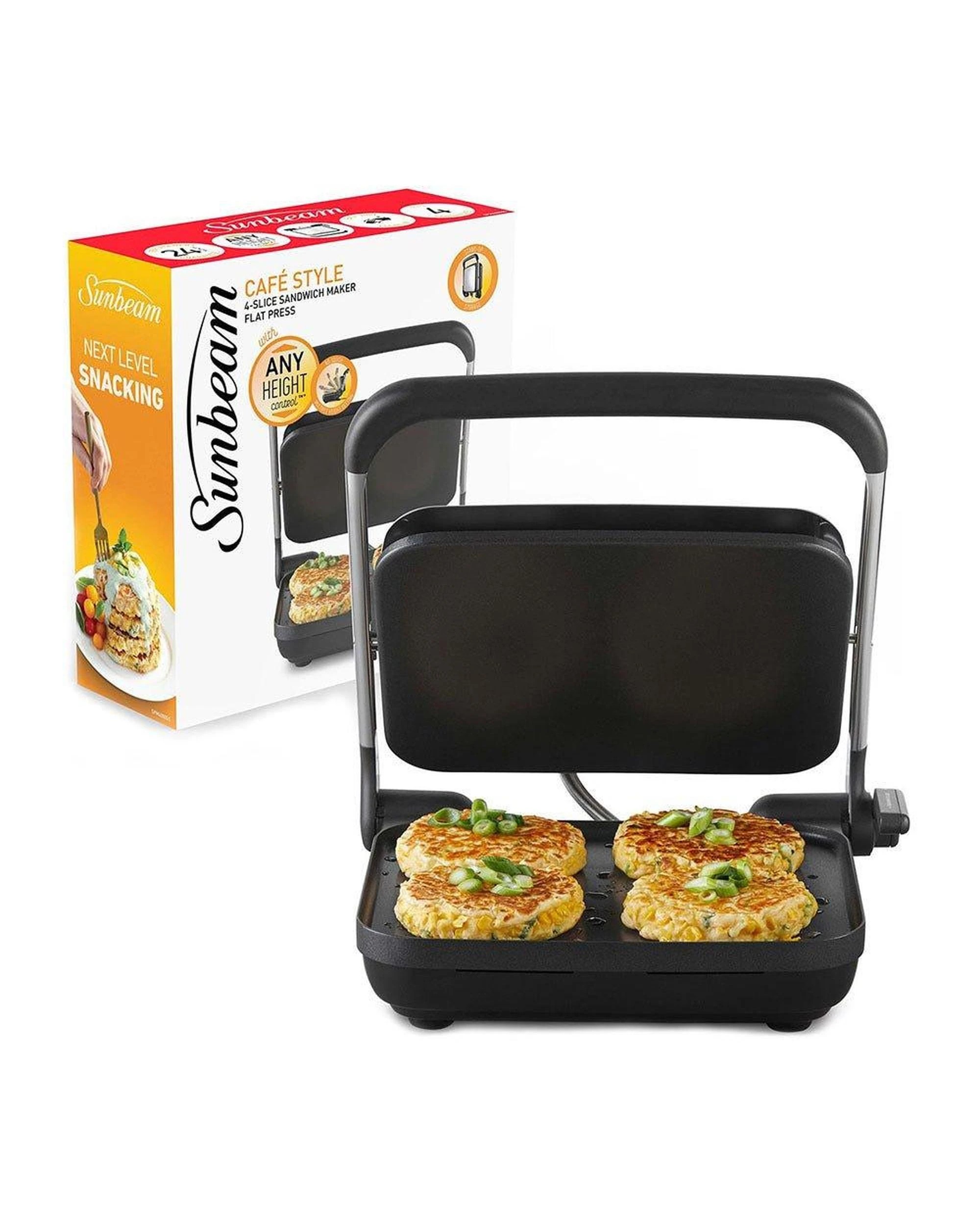 6 Sunbeam Cafe Style 4-Slice Sandwich Press, 6 of 6