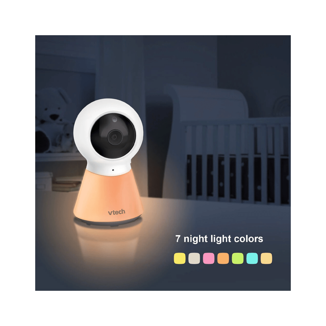 2 Vtech Bm3350n Video & Audio 2 Way Communication Baby Monitor
 - White, 2 of 3