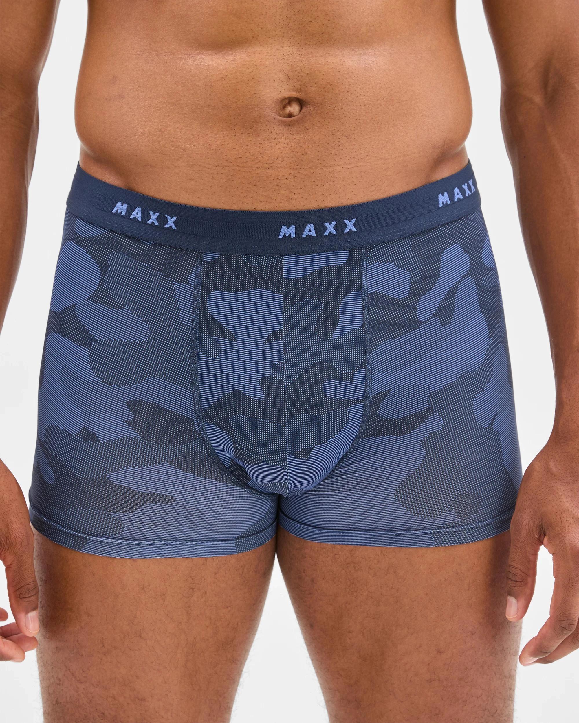 3 Maxx Microfibre Trunks 3 Pack BLUE CAMO, 3 of 4