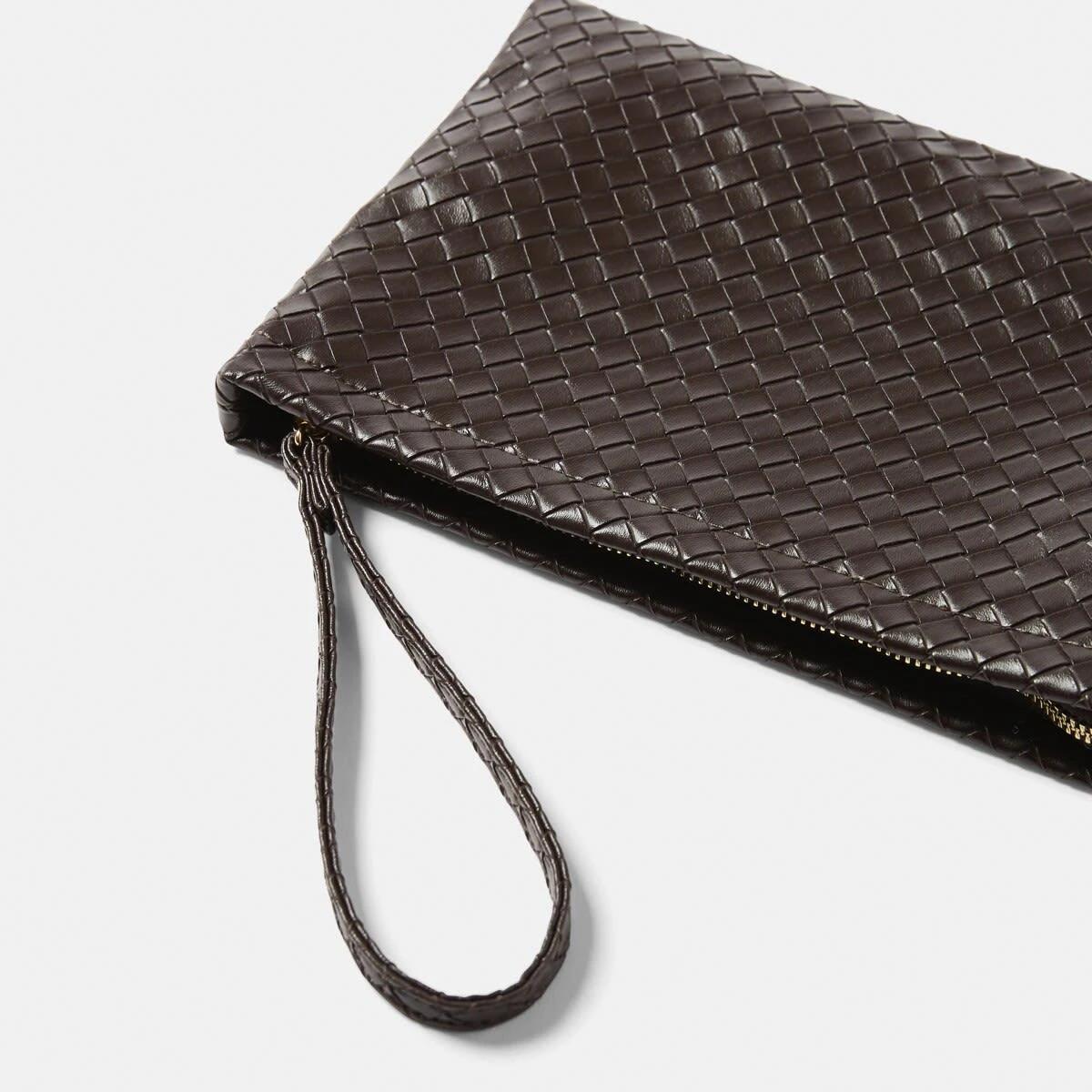 3 Weave Pouch CHOCOLATE PLUM, 3 of 4