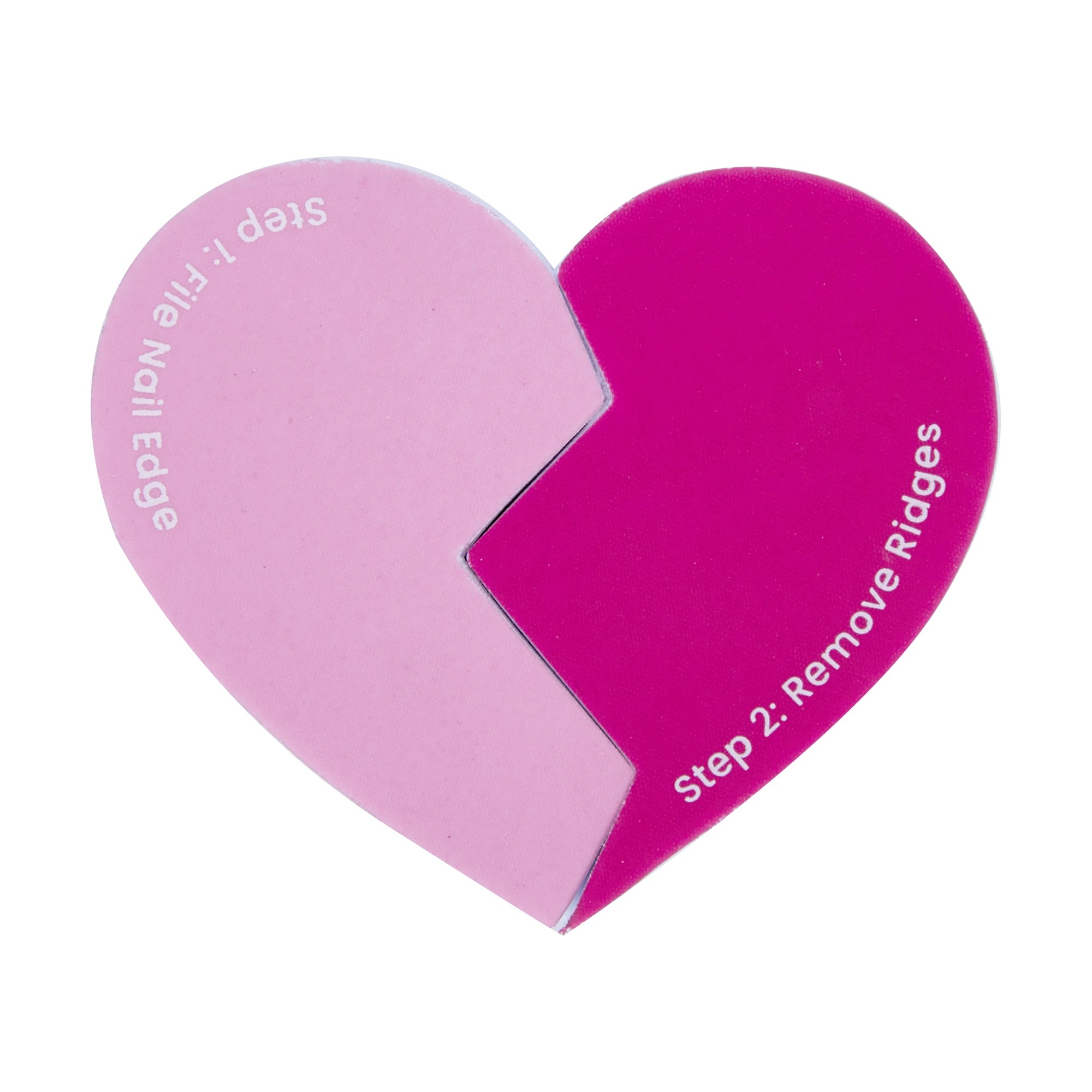 2 OXX Cosmetics Nail Buffer Set - Heart, 2 of 5