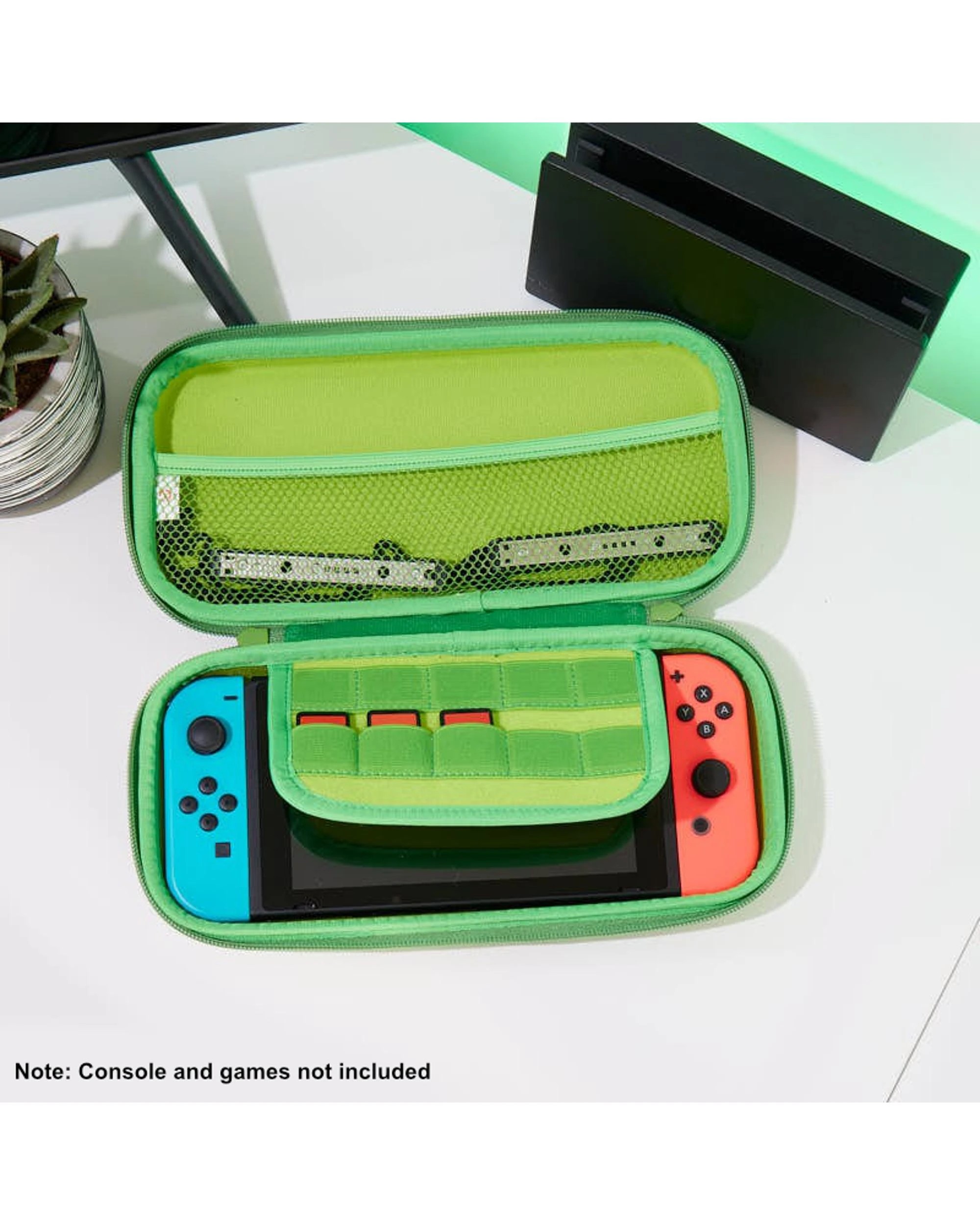 4 Numskull Ghostbusters Slimer Carry Case for Nintendo Switch, 4 of 7