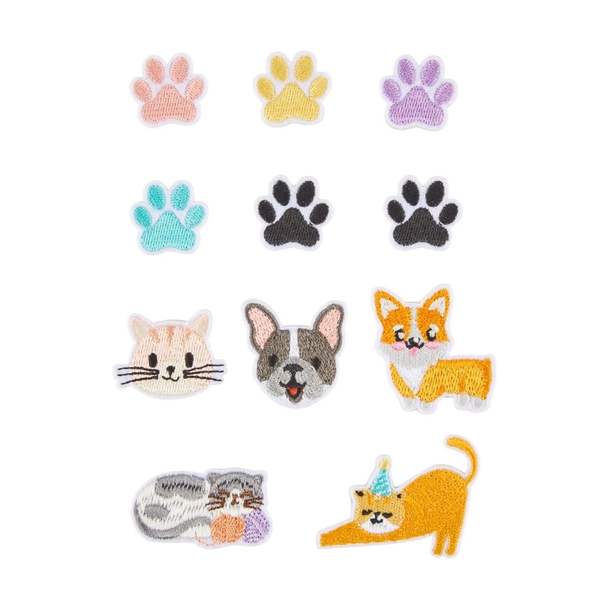 2 Iron-On Patches - Embroidery Patch Pets, 2 of 3