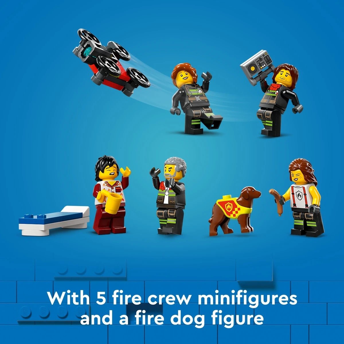 8 LEGO City Fire Station with Fire Truck 60414, 8 of 11