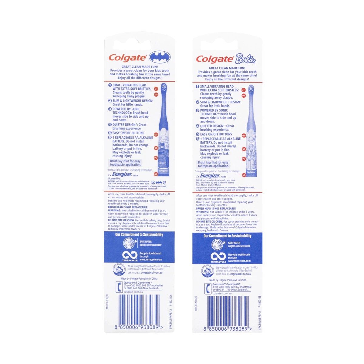 3 Colgate Kids Battery Powered Toothbrush - Assorted, 3 of 9