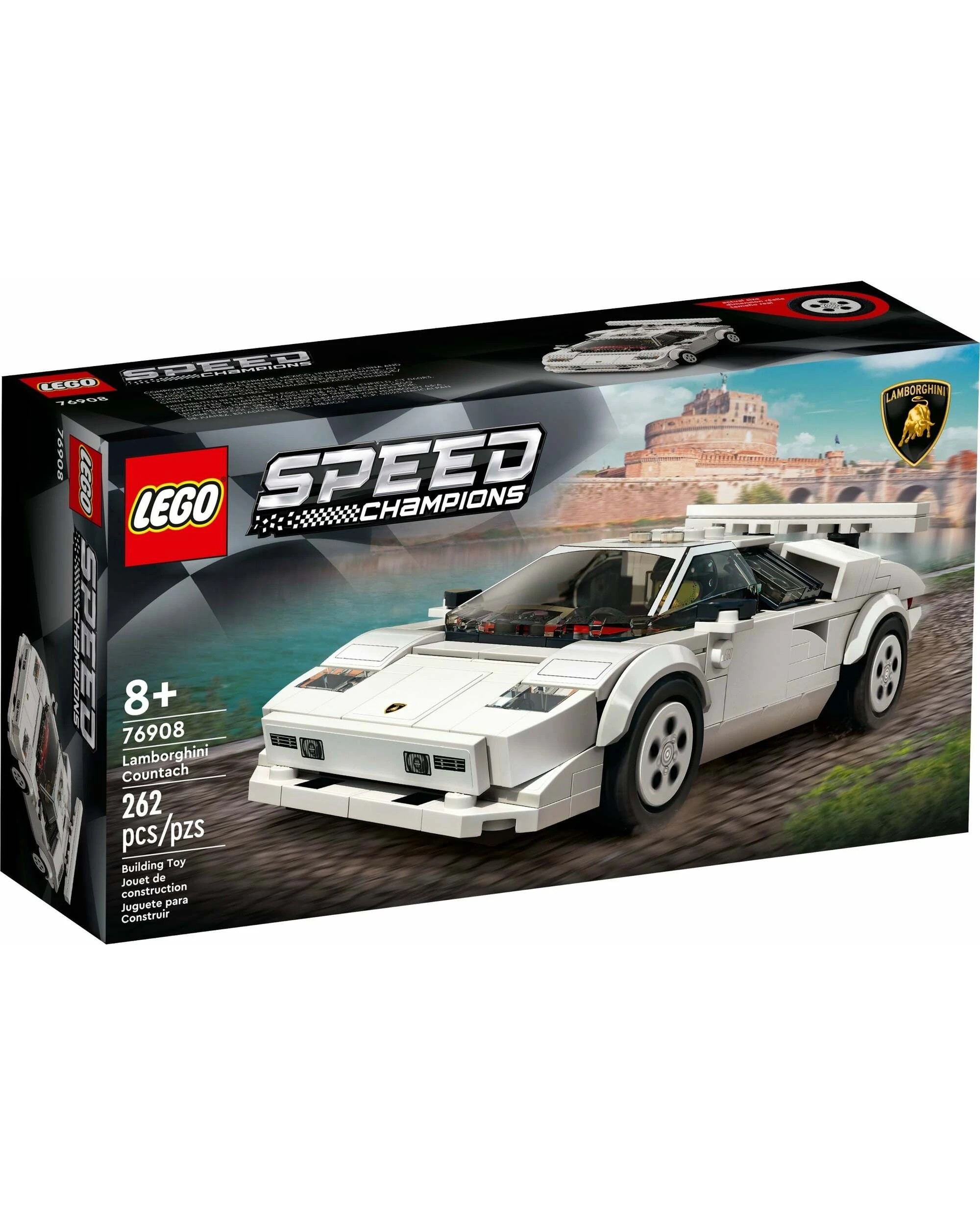 1 LEGO Speed Champion 76908 Lamborghini Countach, 1 of 3