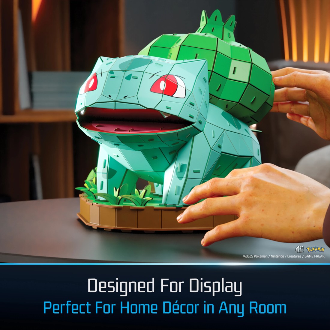 7 Pokemon 4D Build Bulbasaur 3D Puzzle Model Kit, 7 of 8