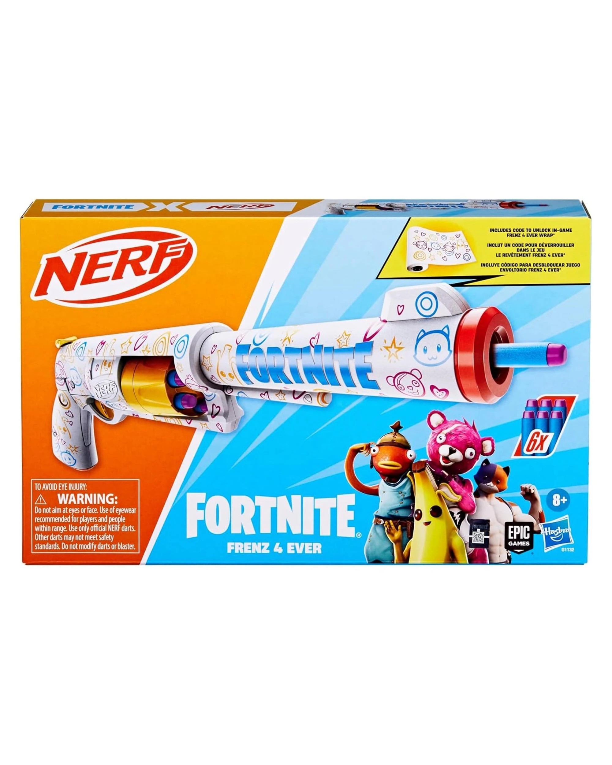 7 NERF Fortnite Frienz 4 Ever Dart Blaster, 7 of 8