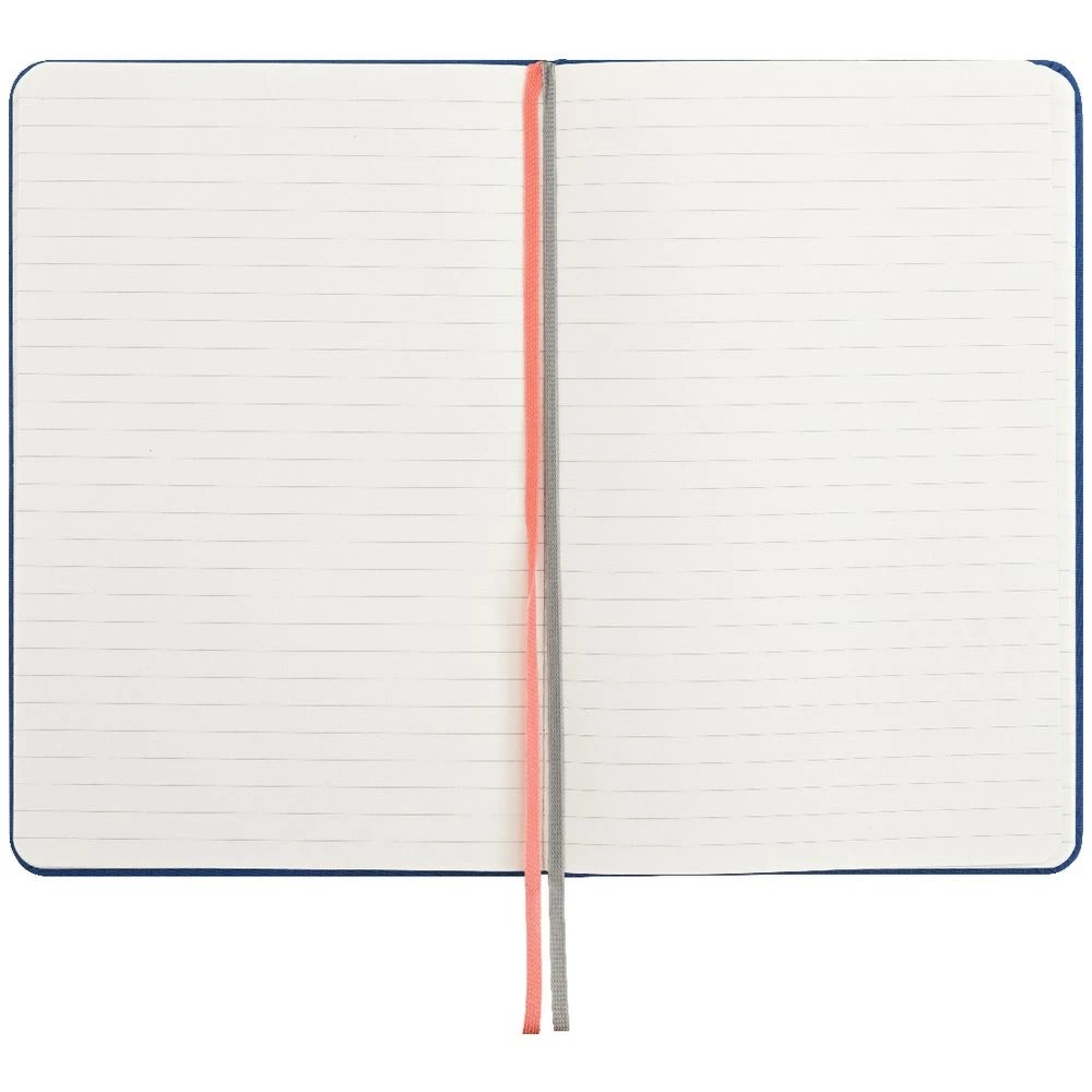 4 Modena A5 Linen Ruled Notebook Navy, 4 of 5