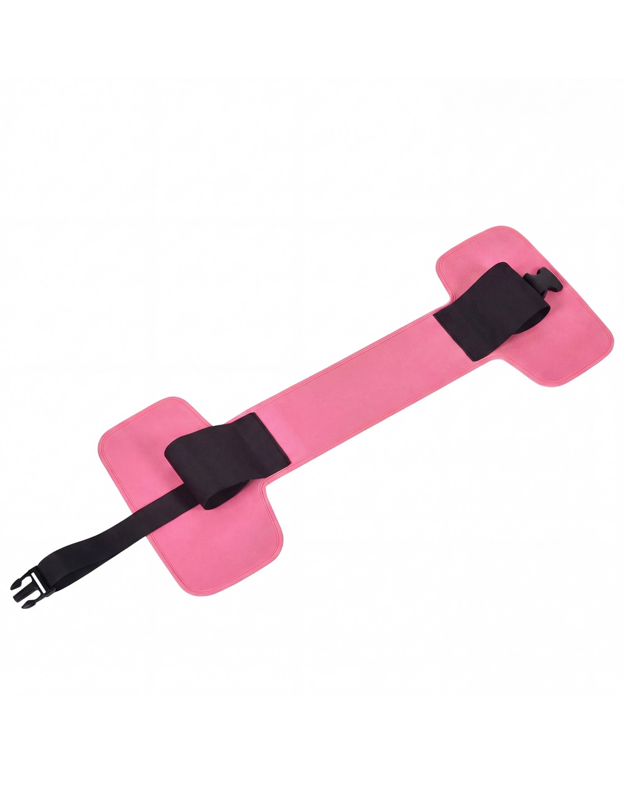 2 Advwin Hip Thrust Belt for Dumbbells & Kettlebells Adjustable Glute Bridge Strap Rose Red - Pink, 2 of 6
