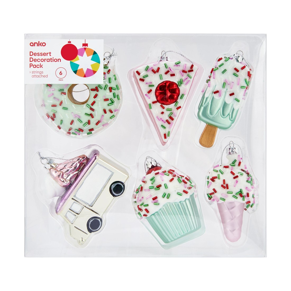 1 6 Pack Dessert Decoration Pack, 1 of 9