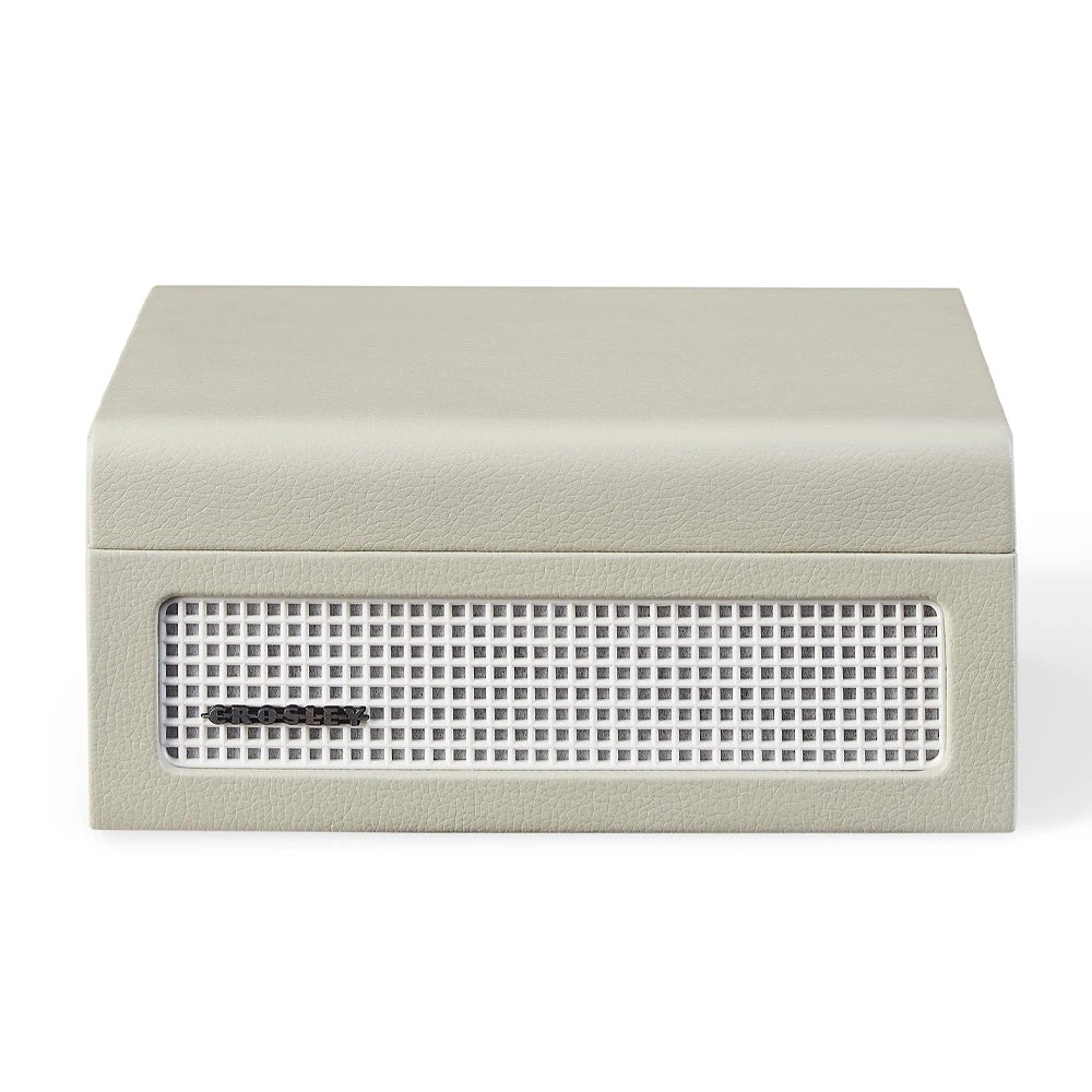 6 Crosley Voyager Portable Retro CD Player with Stereo Bluetooth Speakers, FM Radio - Beige, 6 of 7