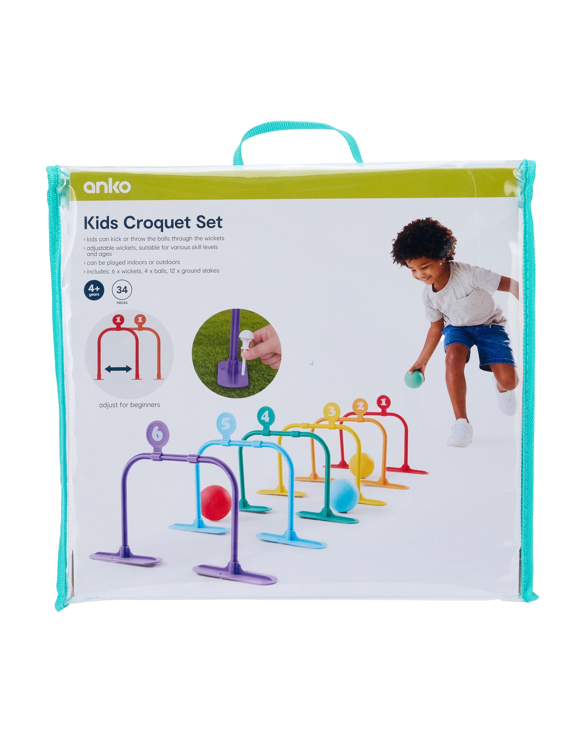 8 34 Piece Kids Croquet Set, 8 of 9
