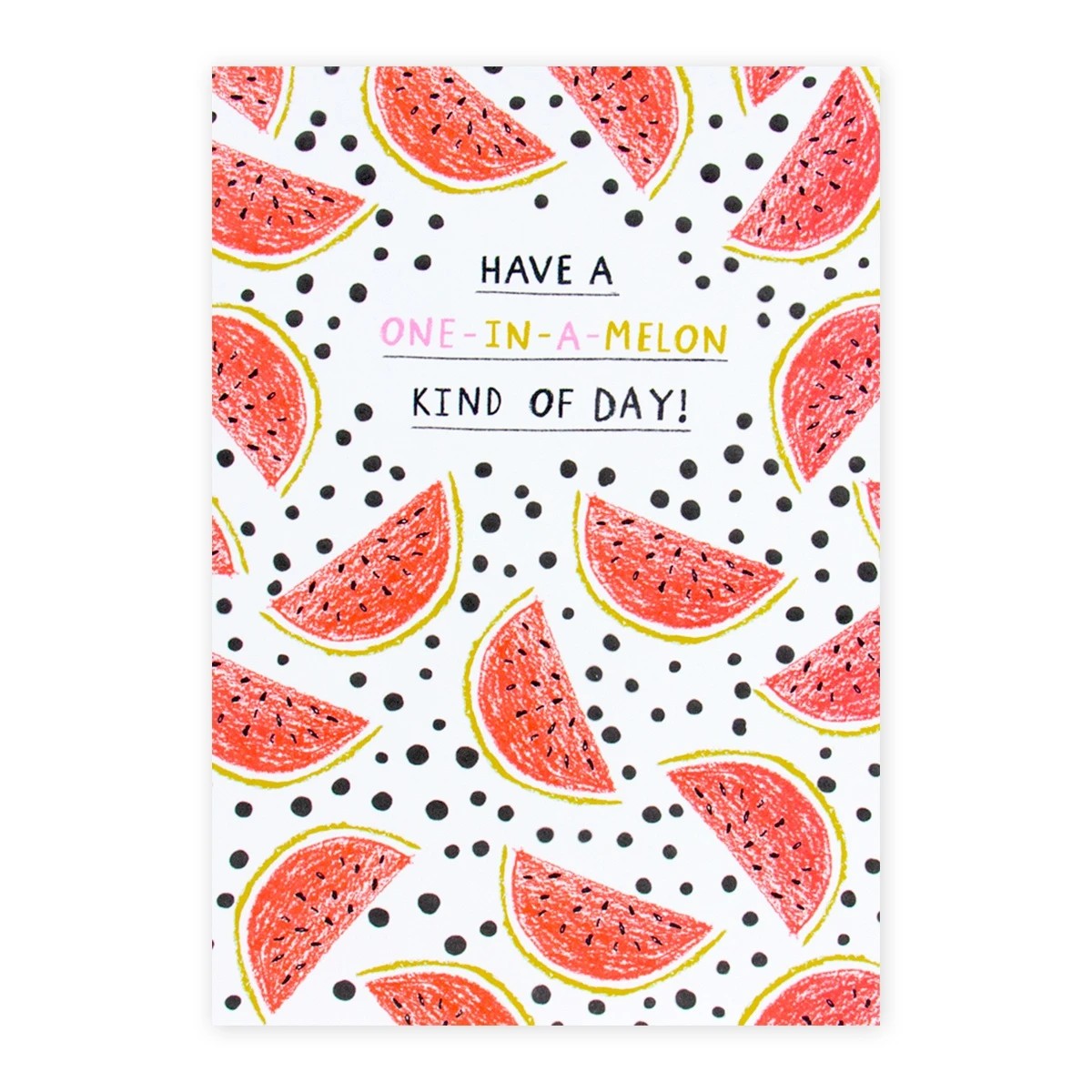 3 Connections from Hallmark Birthday Card - Watermelons, 3 of 3