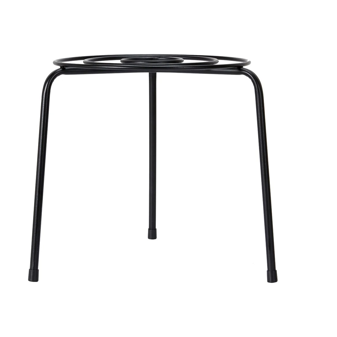 1 Circular Pot Stand - Black, 1 of 6