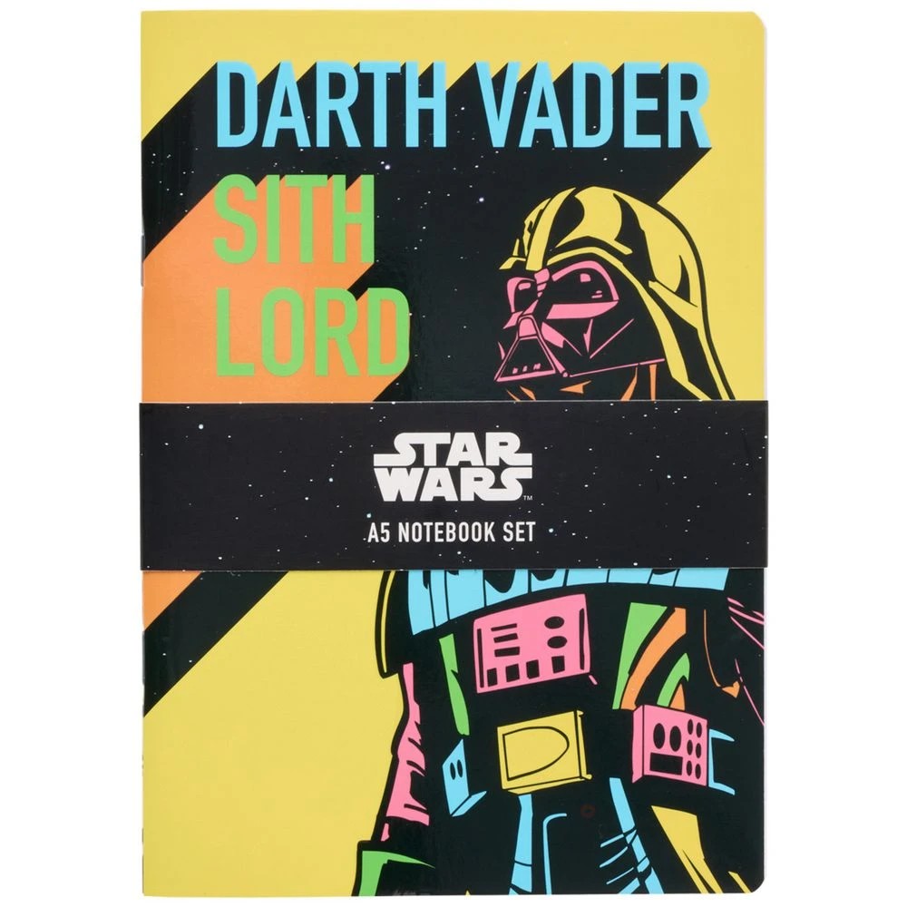 1 Lucasfilm Star Wars A5 Notebook 64 Pages 3 Pack, 1 of 5