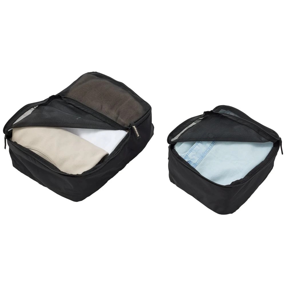 4 Otto On The Go Packing Cubes 6 Pack Black, 4 of 6