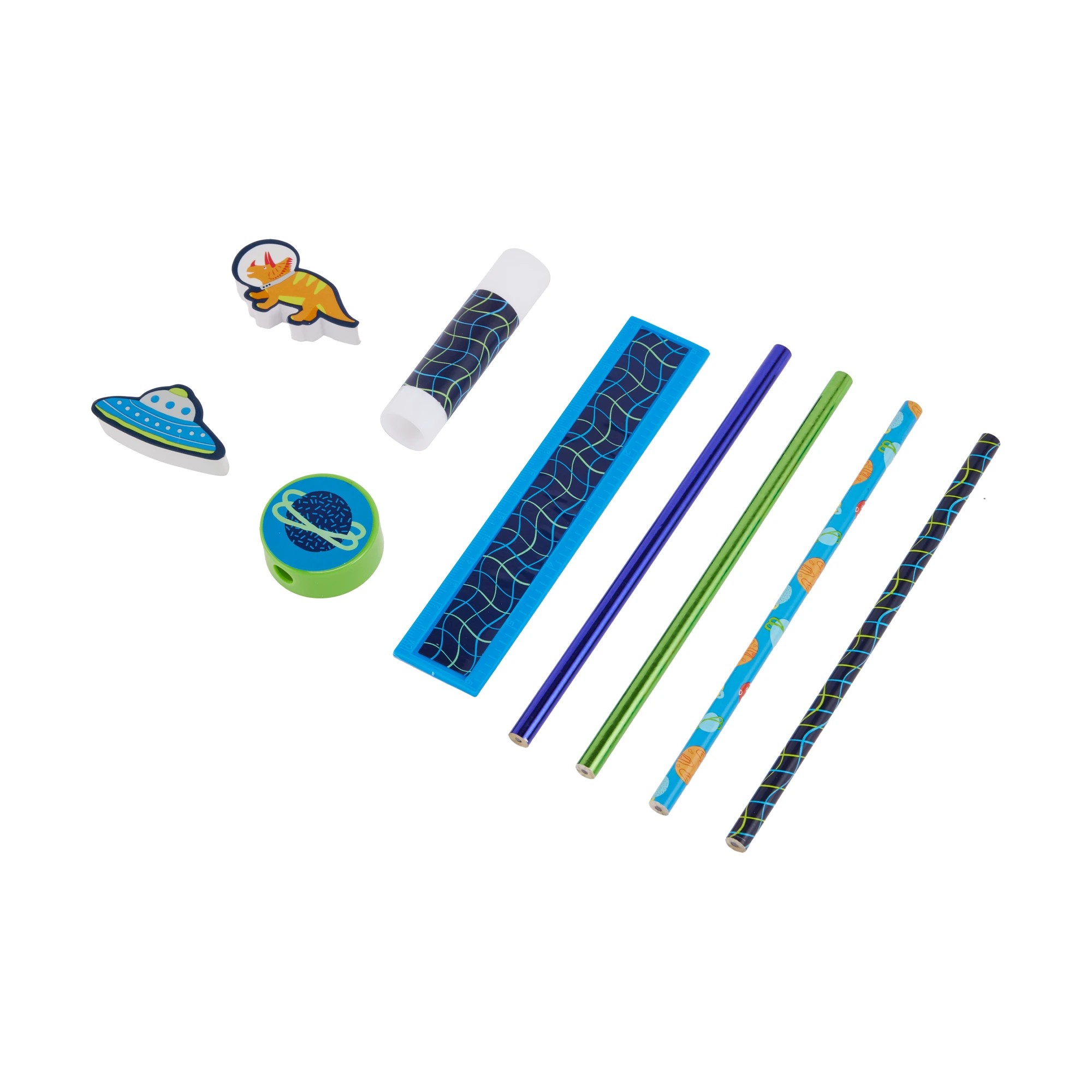 7 31 Piece Mega Stationery Set - Dinosaur and Space, 7 of 10