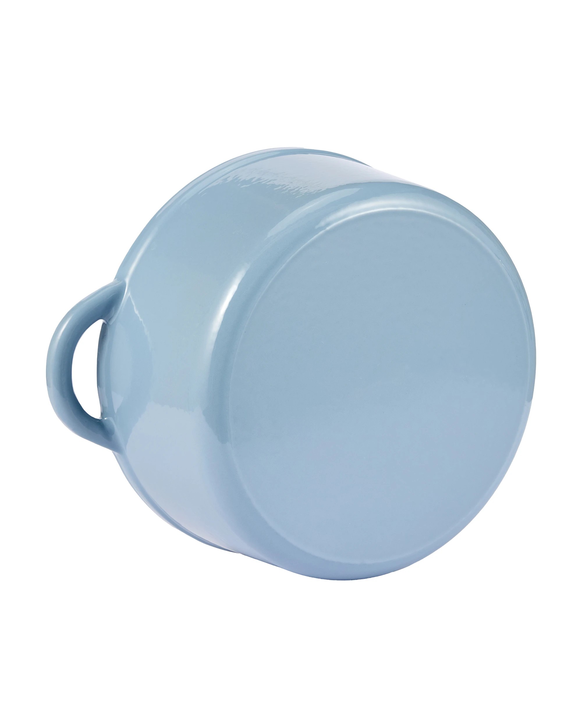 5 5L Cast Iron Casserole - Light Blue, 5 of 6