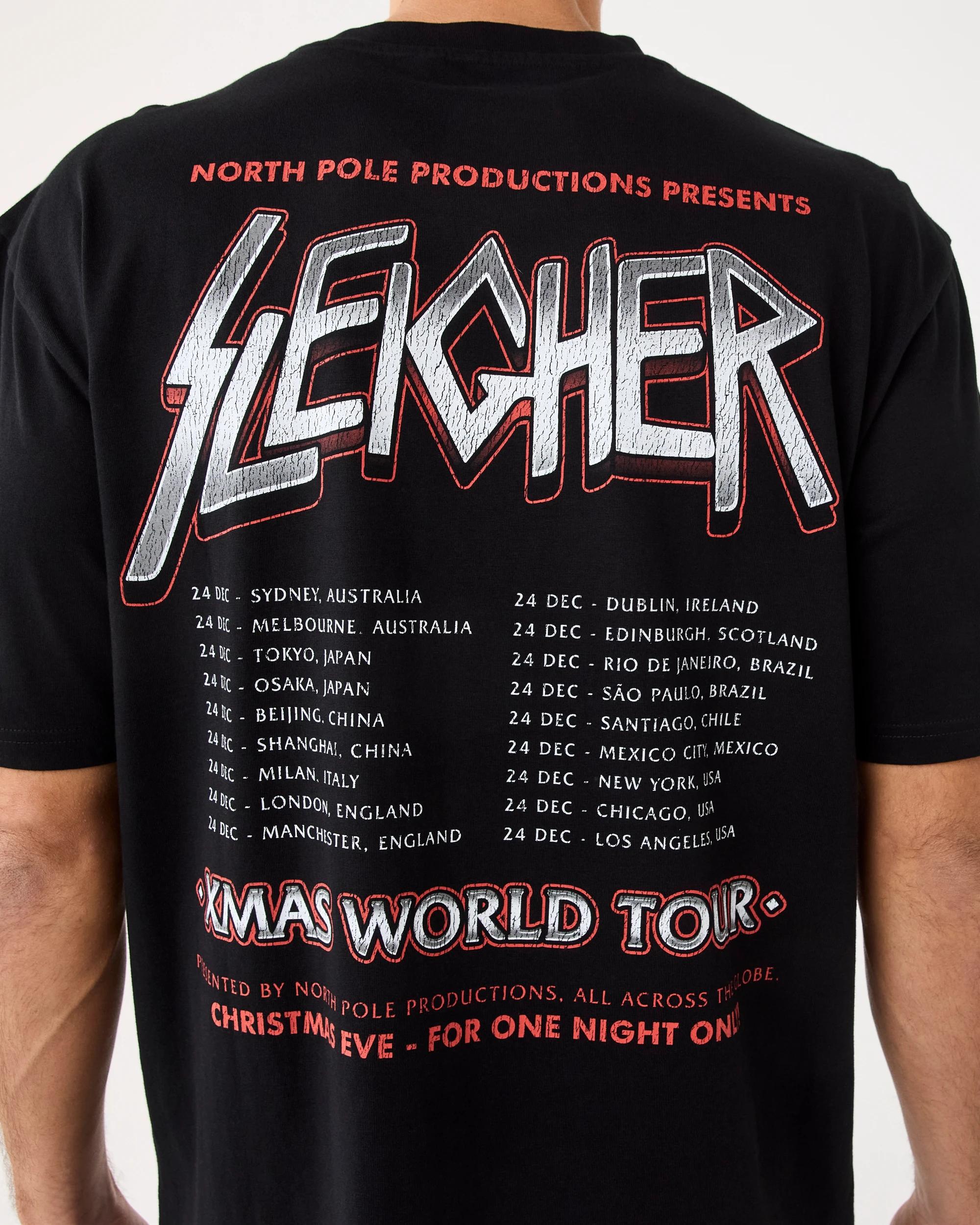 6 Oversized Christmas T-shirt Blk Xmas, 6 of 6