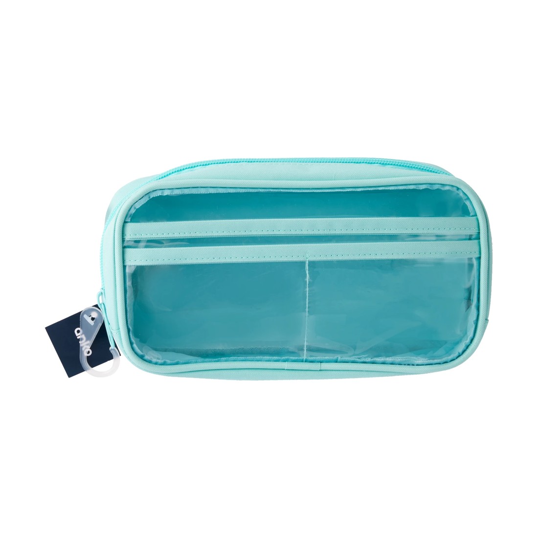 7 Multi Compartment Pencil Case - Aqua, 7 of 7