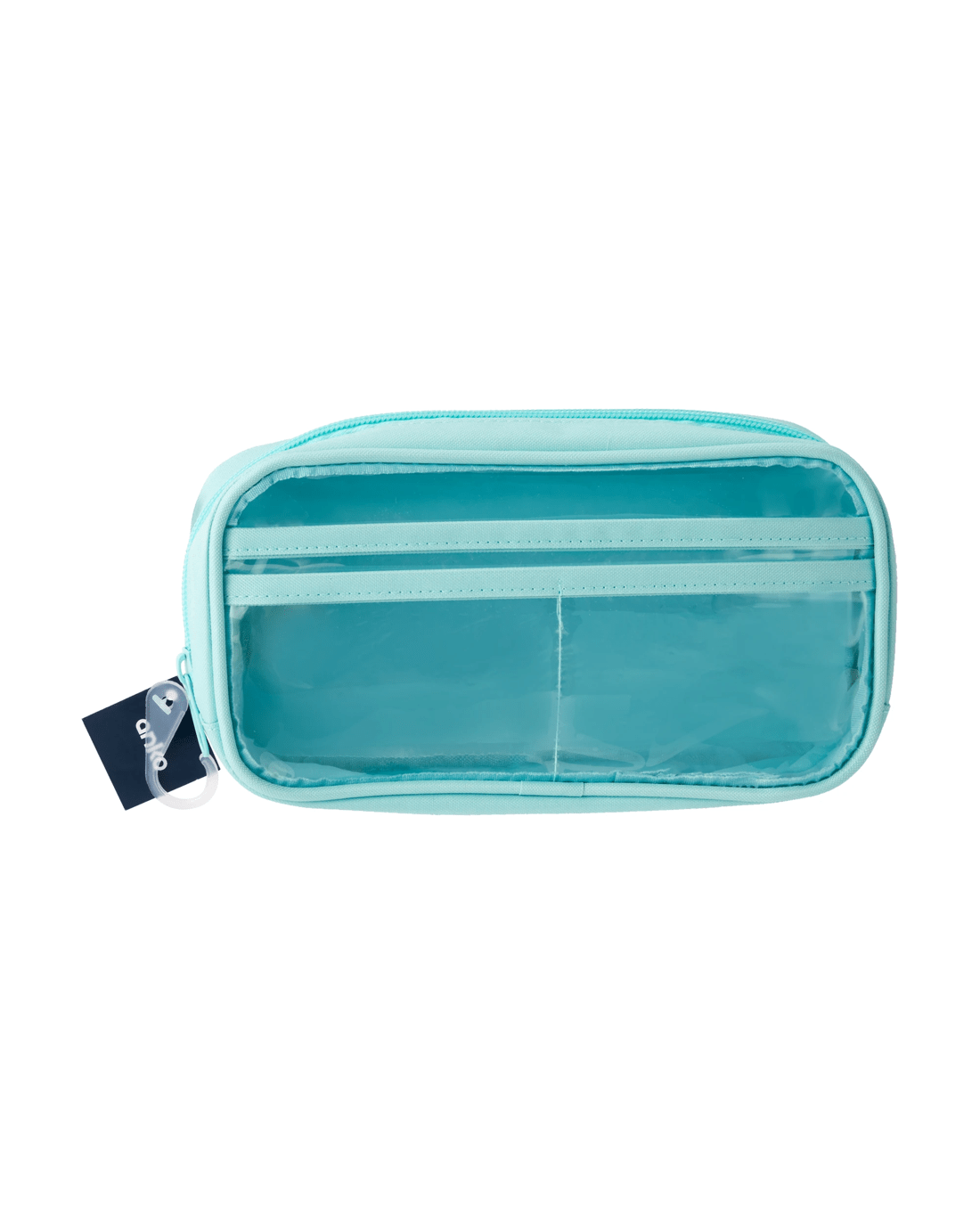 7 Multi Compartment Pencil Case - Aqua, 7 of 7