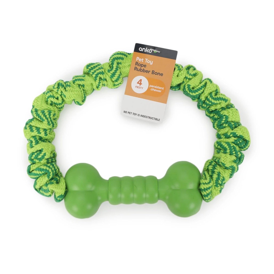 4 Pet Toy Rope Rubber Bone, 4 of 4