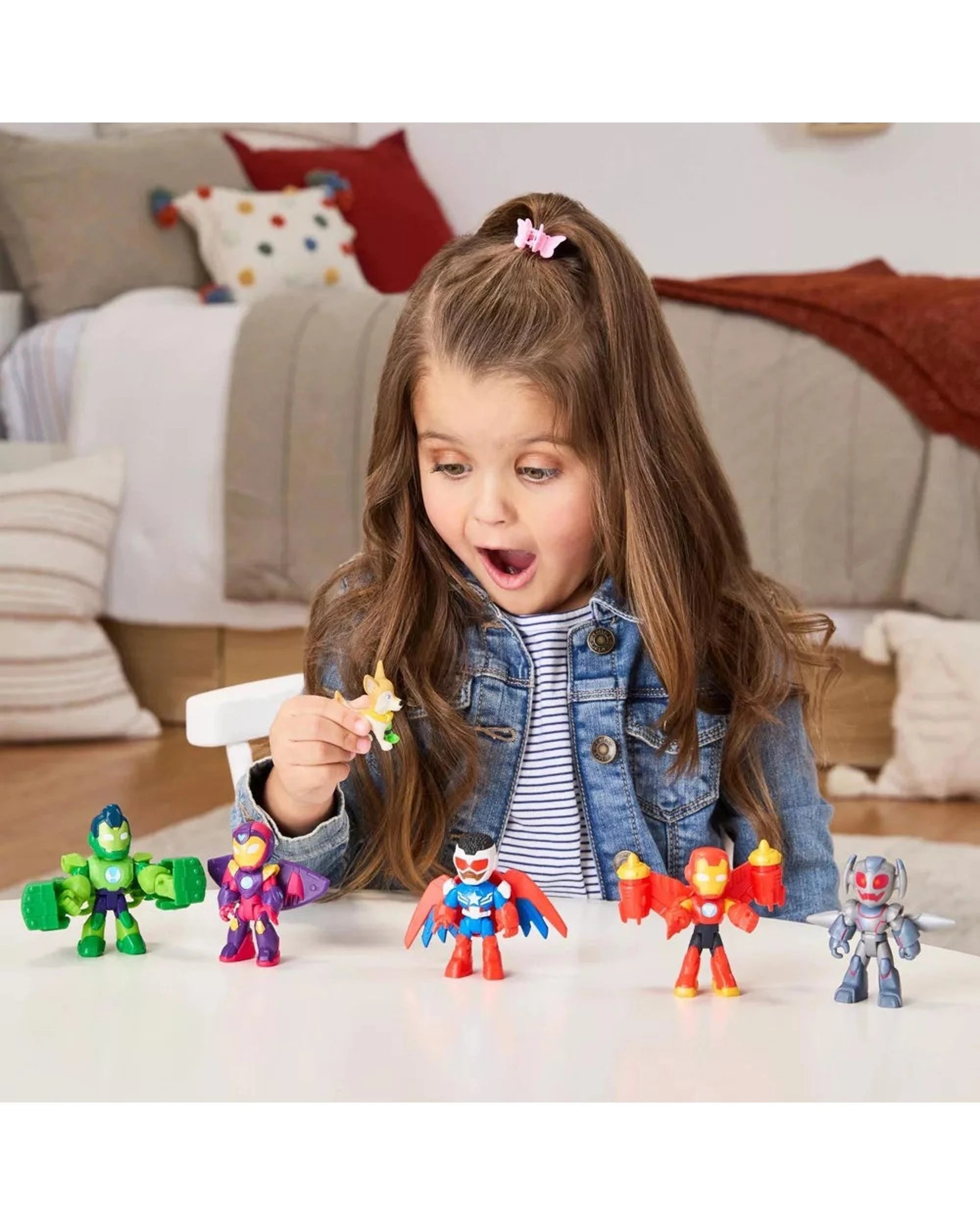 5 Marvel Iron Man and His Awesome Friends Armored-Up Avengers Figure Pack, 5 of 5