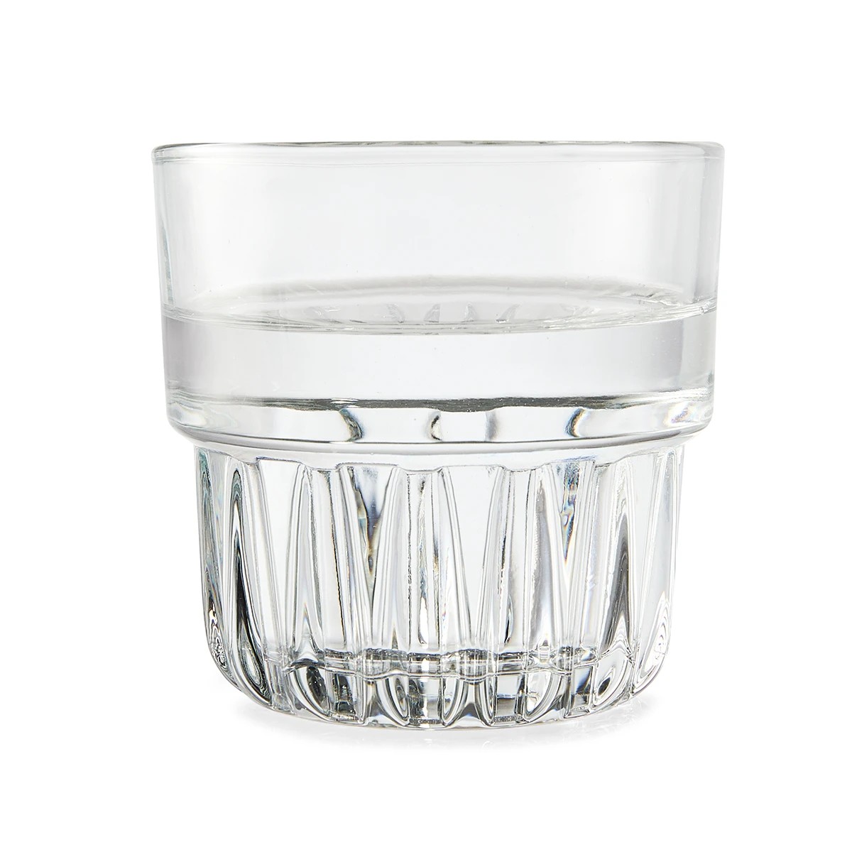 3 6 Clear Etch Glasses, 3 of 6