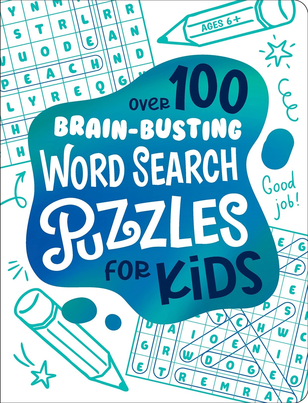 1 Over 100 Brain-Busting Word Search Puzzles for Kids - Book, 1 of 3