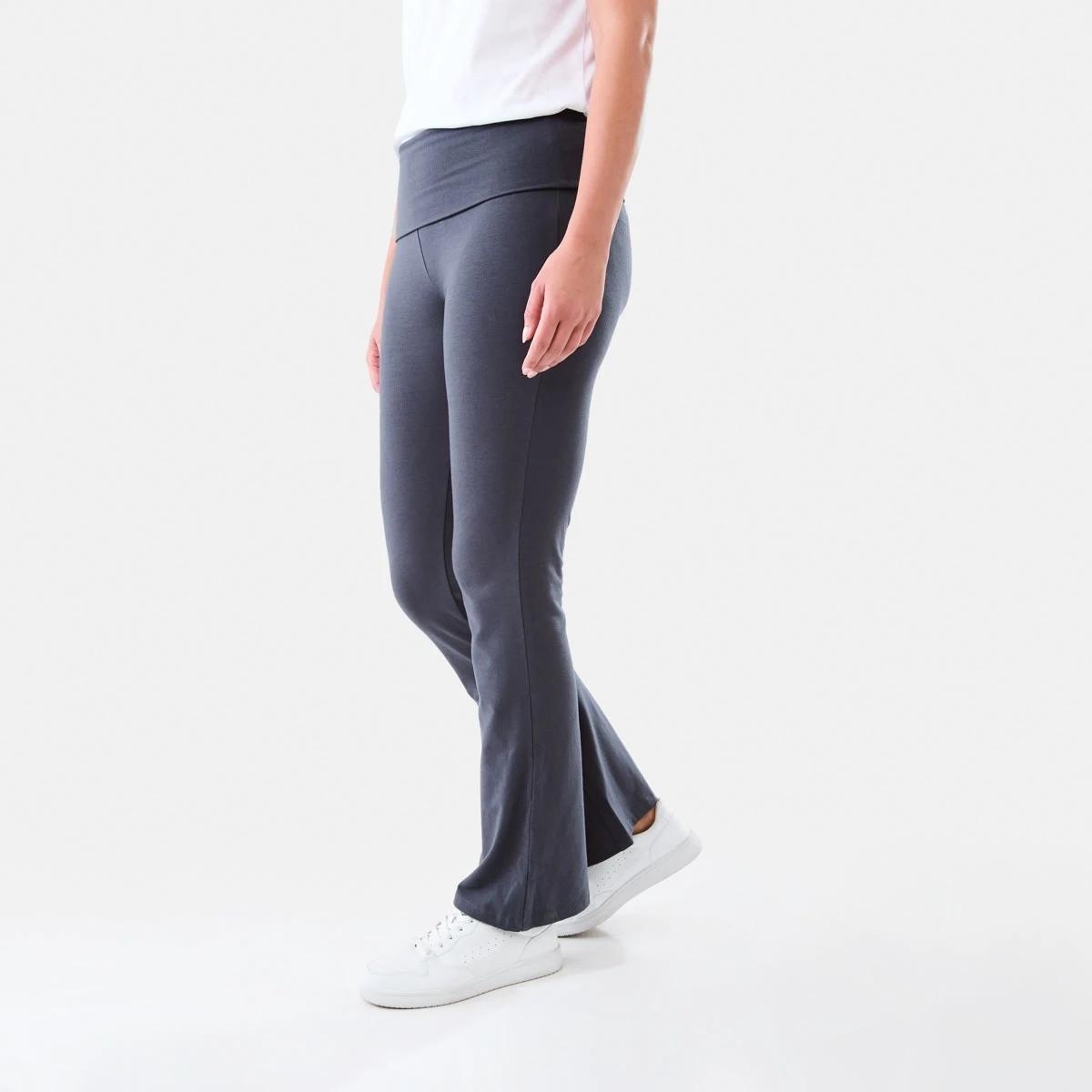2 Fold Down Flare Pants DARK GRAPHITE, 2 of 5