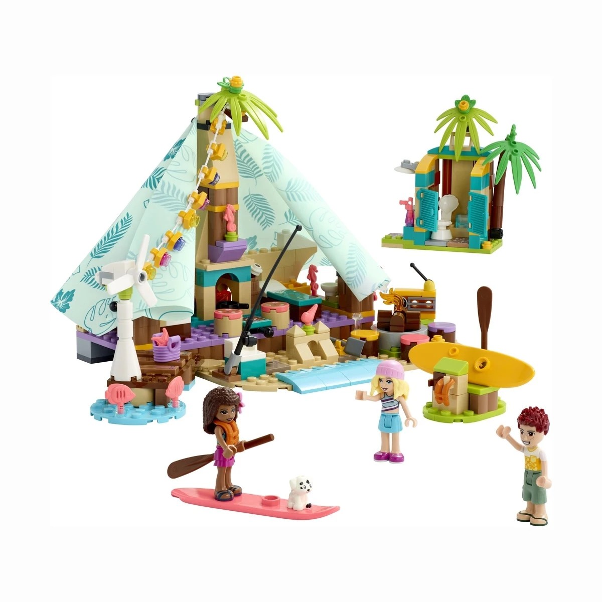 3 LEGO Friends Beach Glamping 41700, 3 of 9