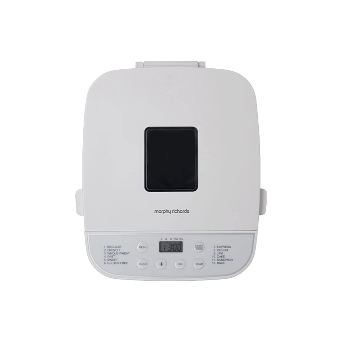 9 Morphy Richards Electric Non Stick Home Compact Bread Maker 12 Programs 550w
 - White, 9 of 9