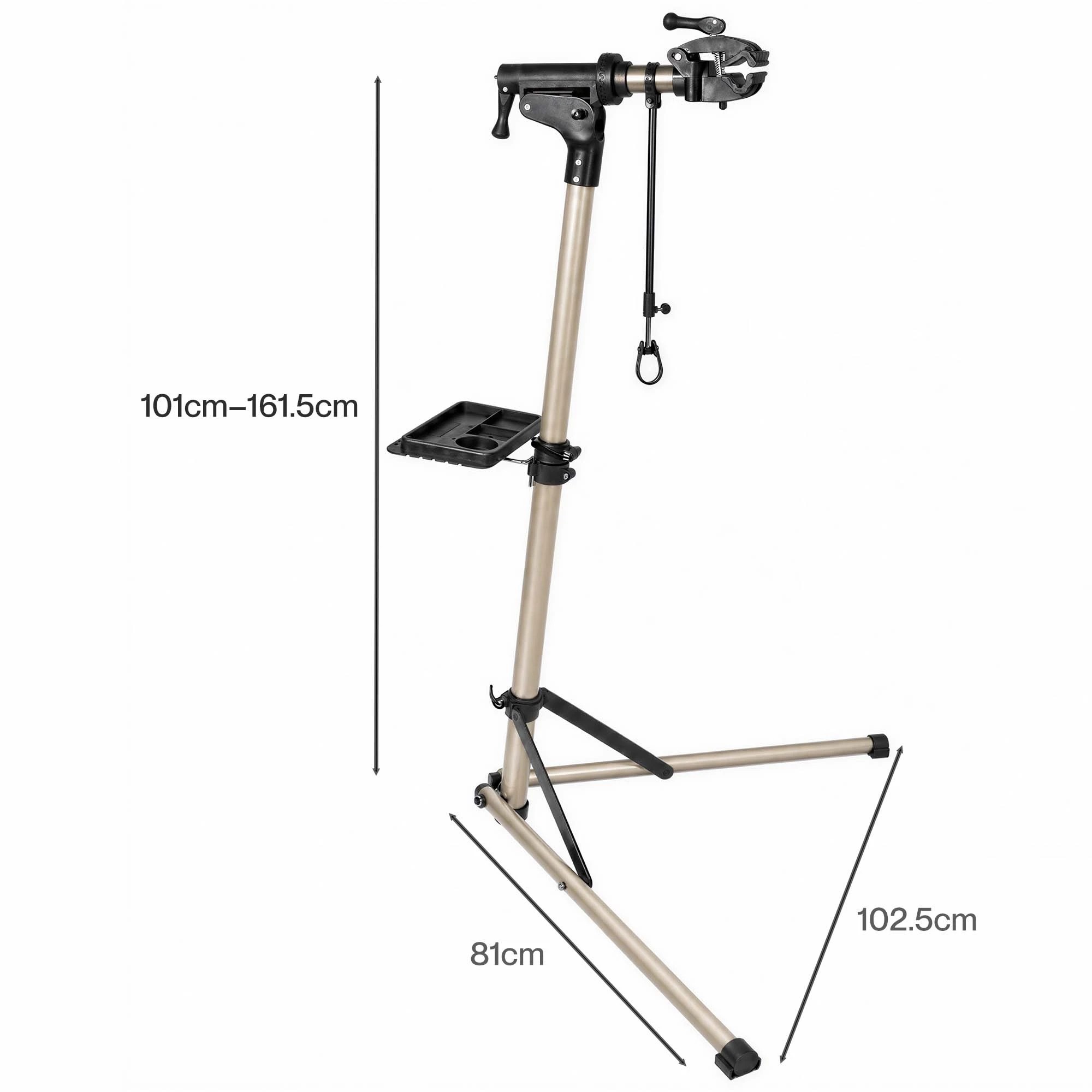 3 Monvelo Bike Maintenance StandWith 360° Rotatable Grip Magnet Tool Tray Handlebar, 3 of 5