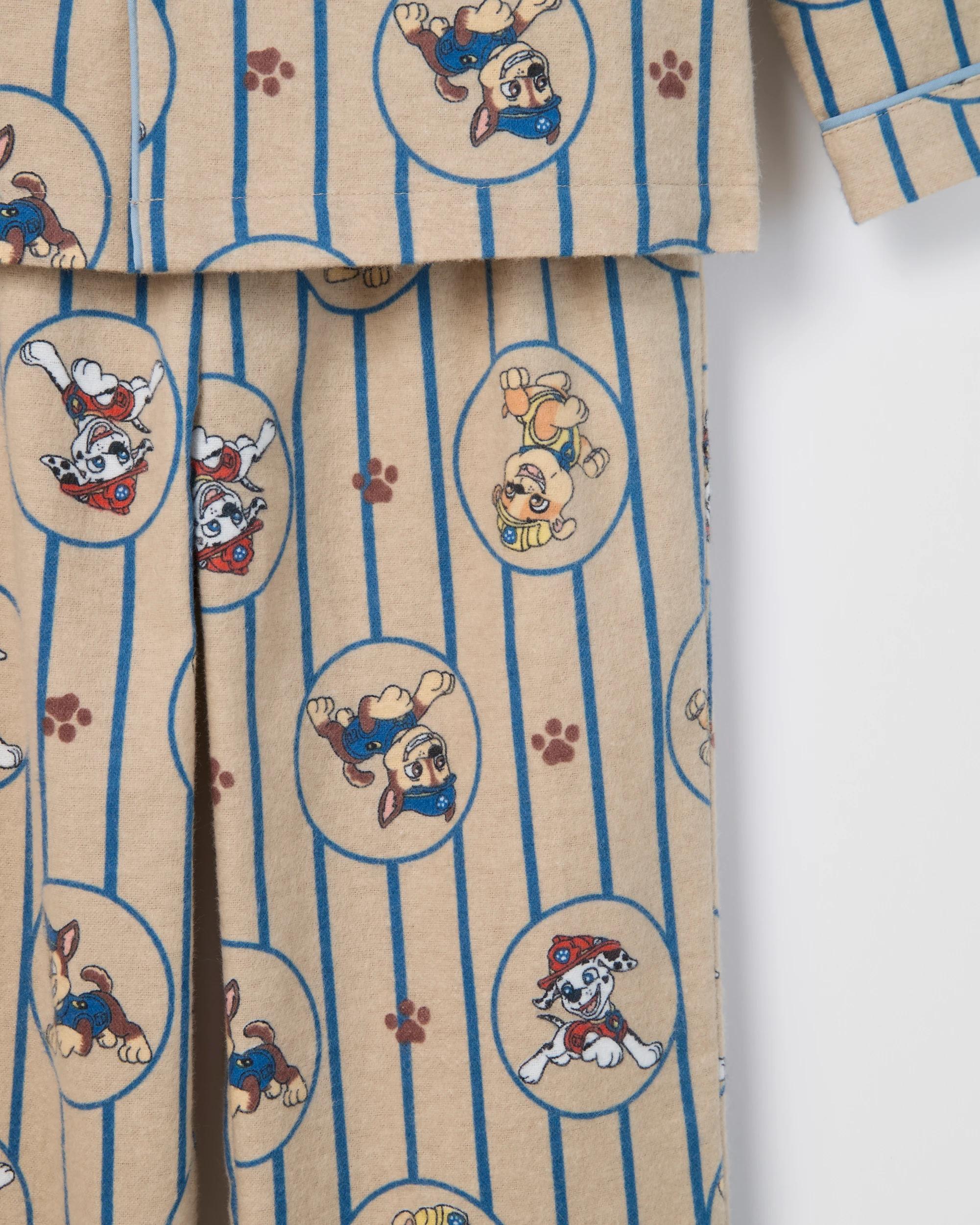 3 Paw Patrol Australian Cotton Younger Boys Flannelette Pyjama Set PAW PATROL, 3 of 4