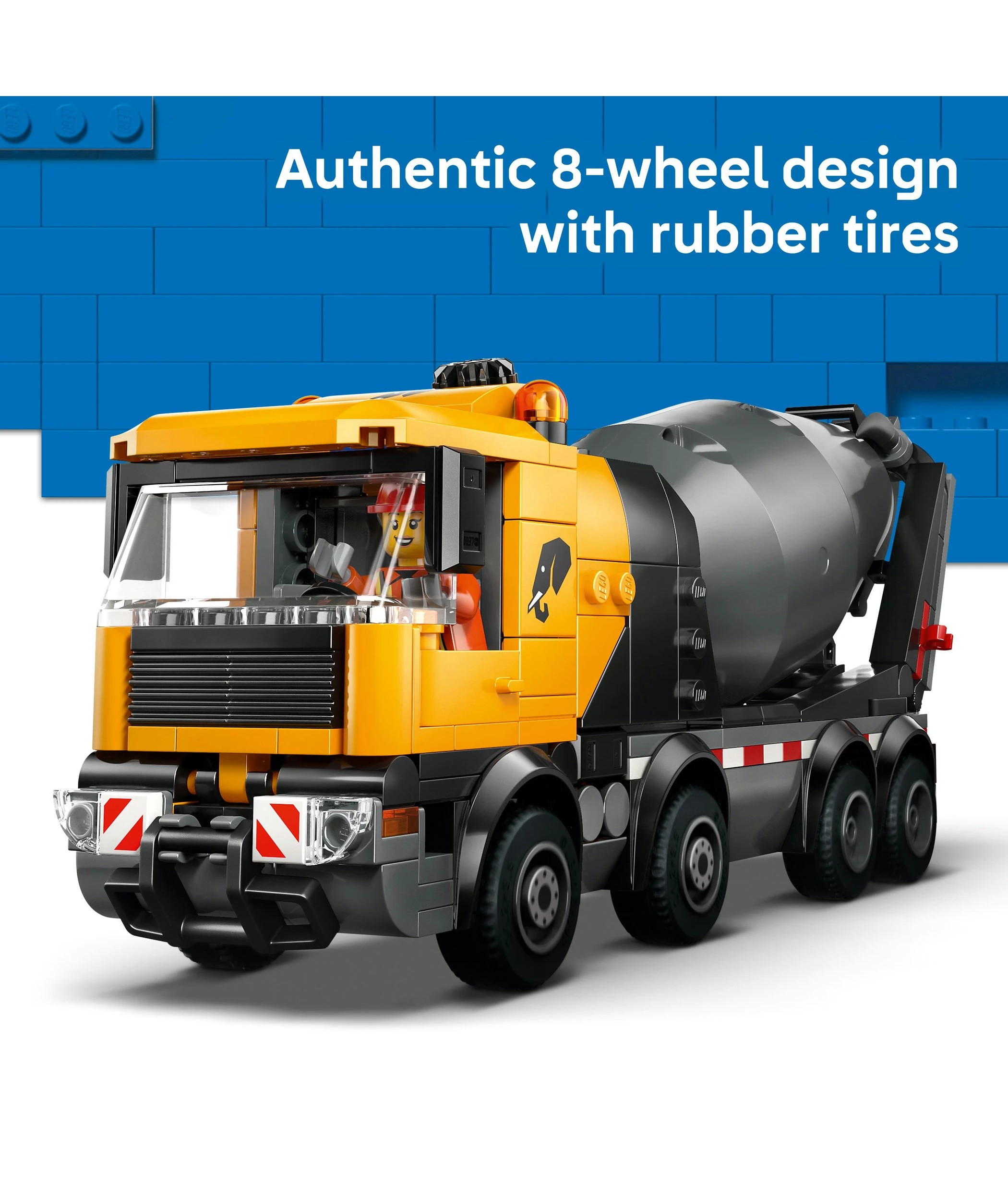 4 LEGO City Cement Mixer 60478, 4 of 10