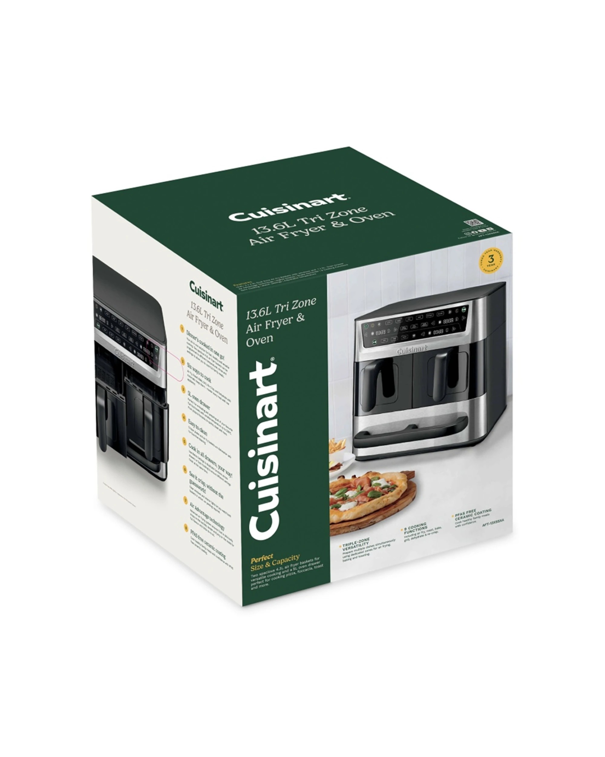 2 Cuisinart Tri Zone Air Fryer, 2 of 2