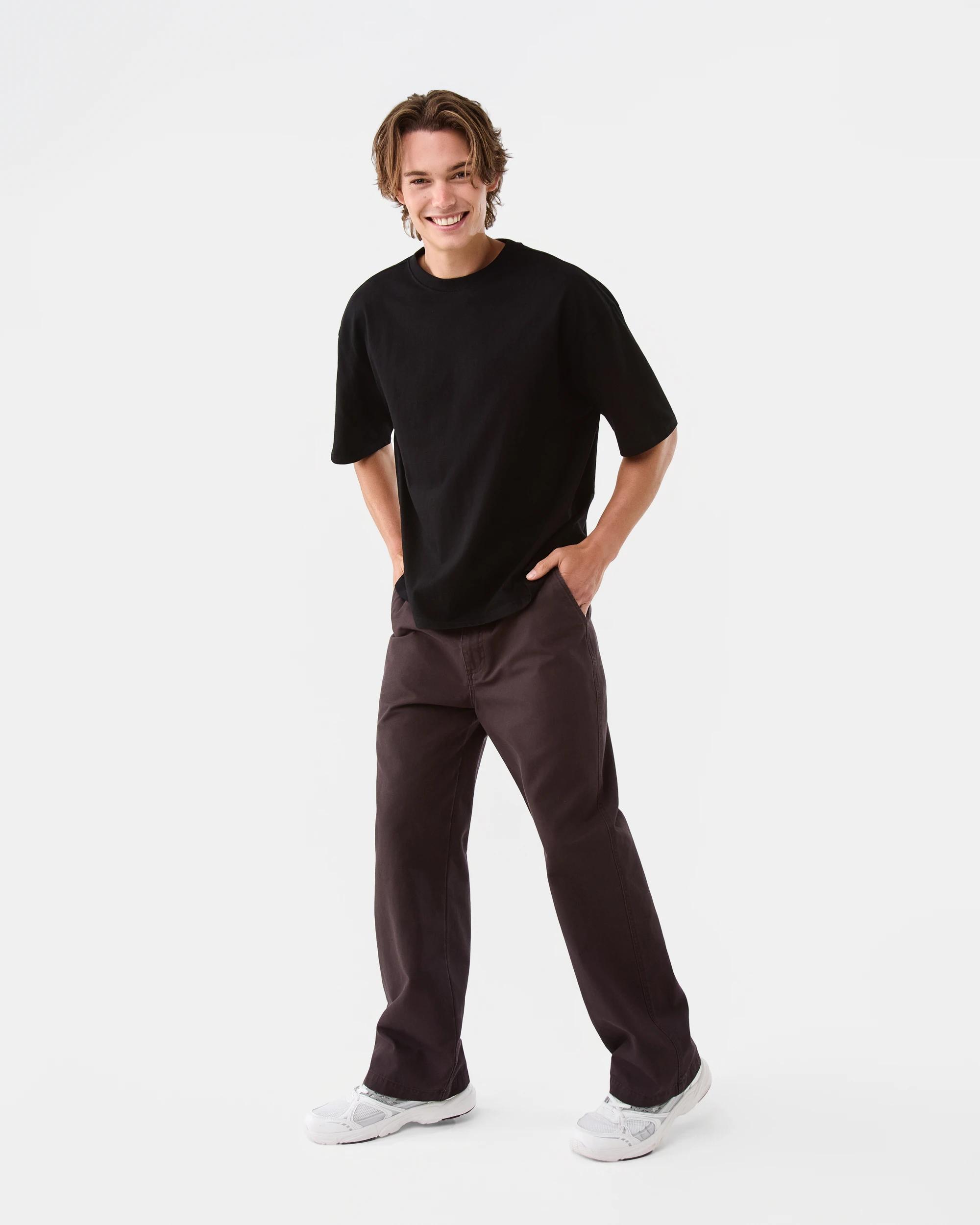 3 Baggy Chino Pants Brn Mulch, 3 of 6