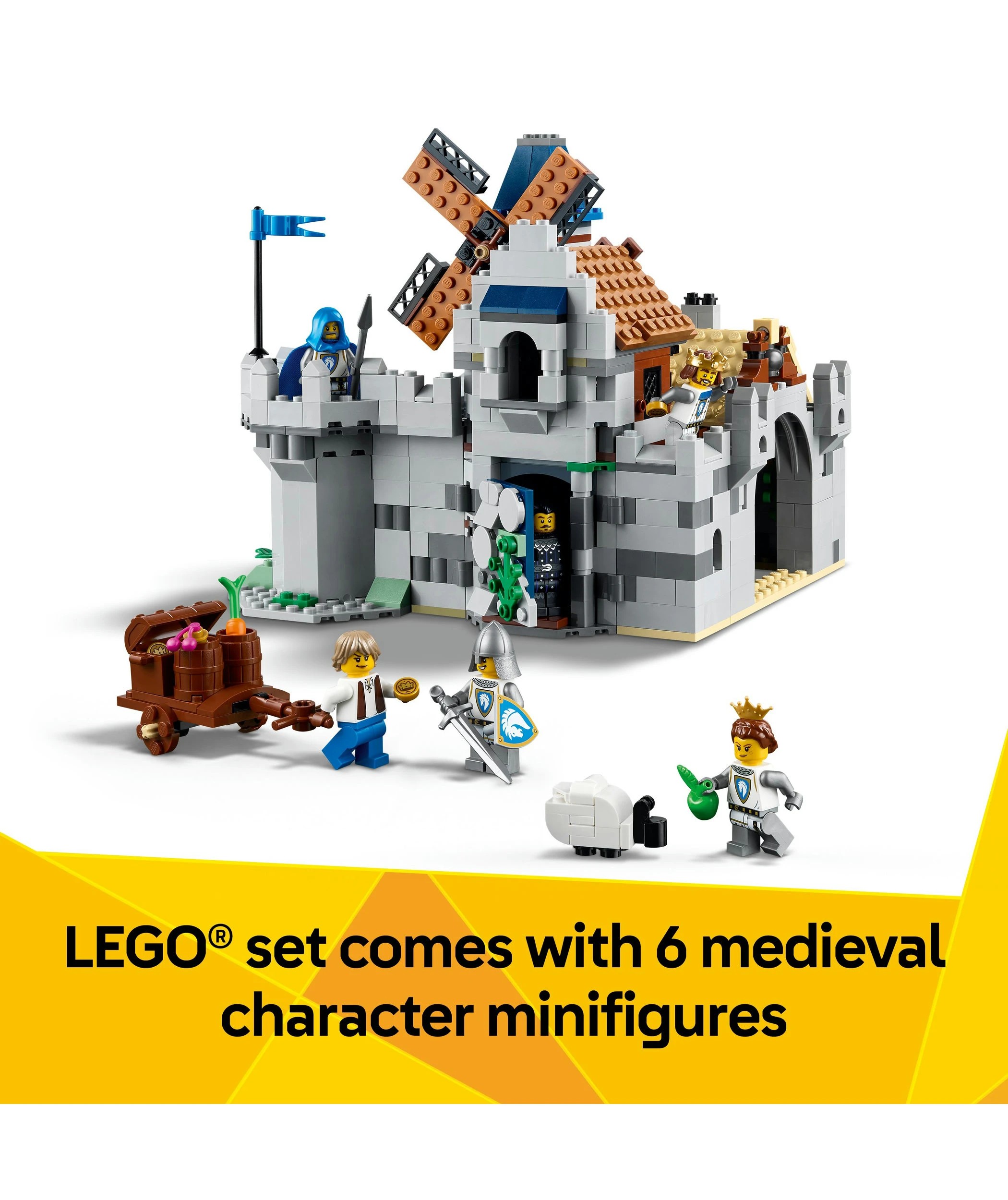 6 LEGO Creator Medieval Horse Knight Castle 31168, 6 of 10