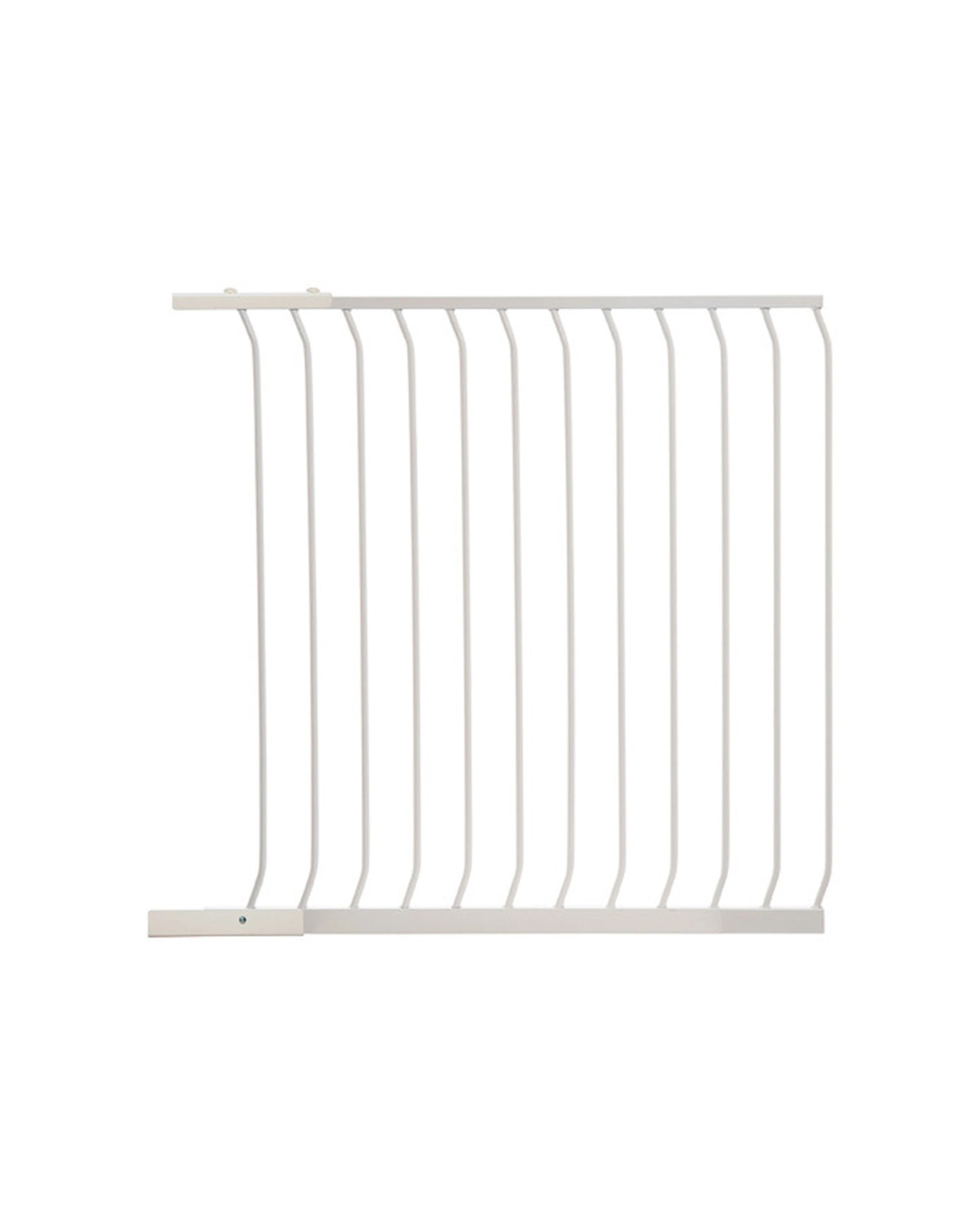 1 Dreambaby Chelsea Tall Xtra Security Gate Extension Baby Safety 100cm - White, 1 of 3