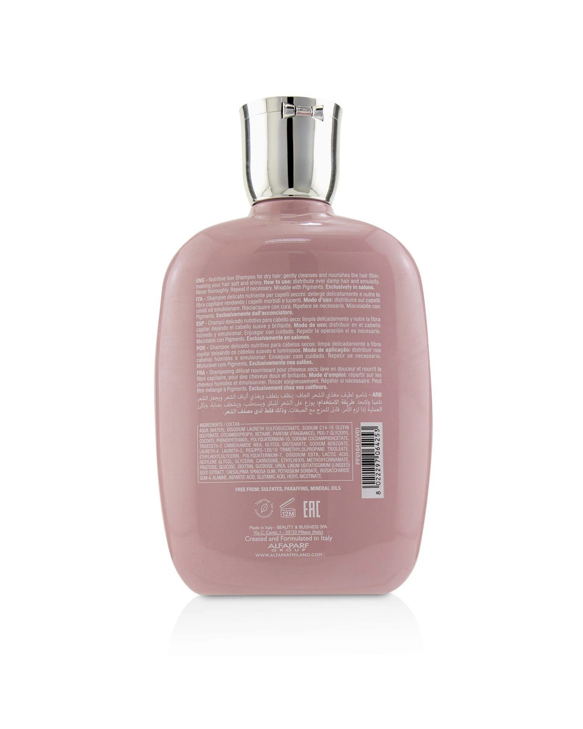 4 AlfaParf Semi Di Lino Moisture Nutritive Low Shampoo (Dry Hair)  1000ml/33.8oz, 4 of 4