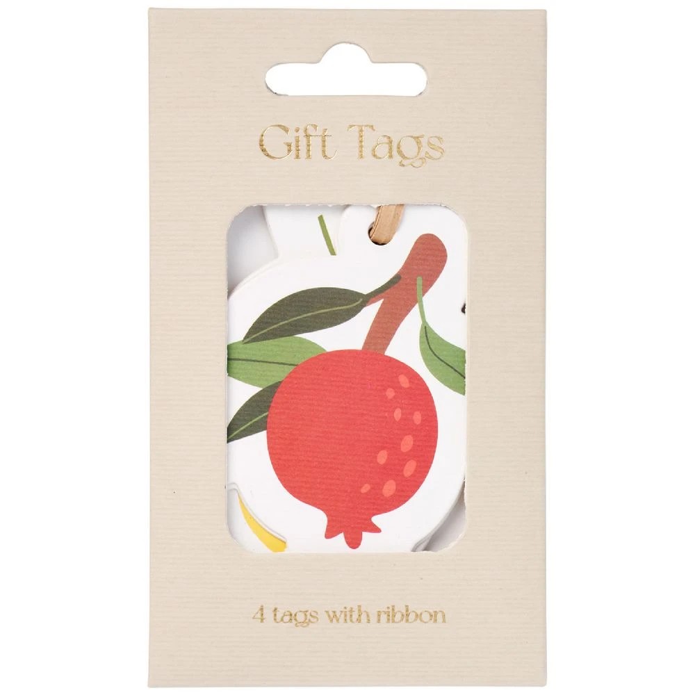 1 Otto Gift Tags Fruits 4 Pack, 1 of 2