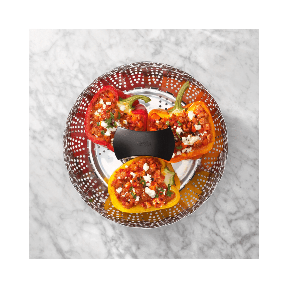 7 OXO Stainless Steel Steamer with Extendable Handle, 7 of 8