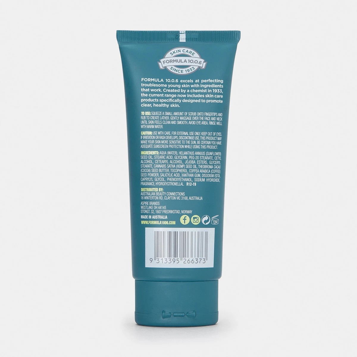 2 Formula 10.0.6 Pore Clearing Face Scrub 100ml, 2 of 5
