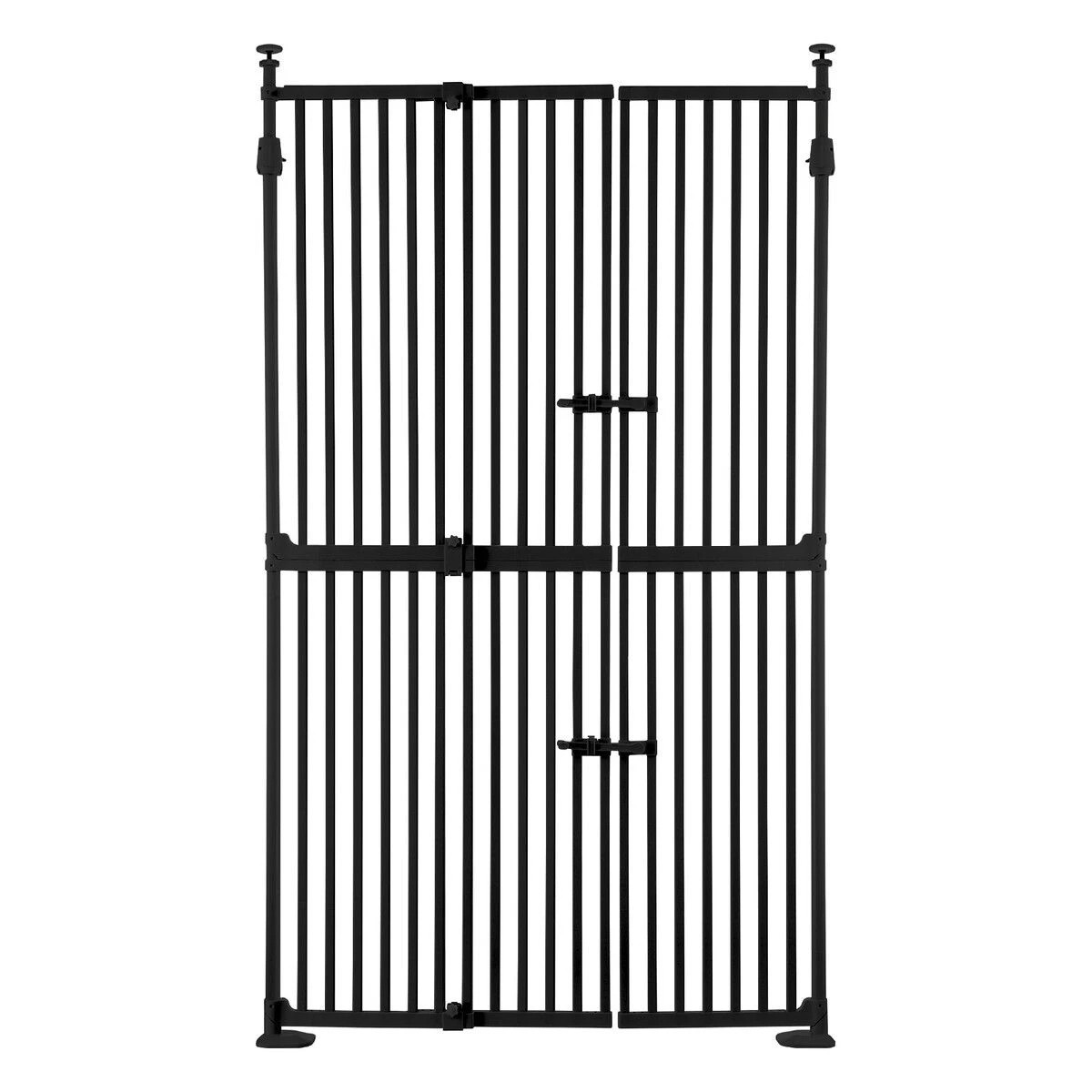 1 Pet Scene Safety Gate Retractable  Pet Dog Cat Extra Tall Fence Enclosure, 1 of 6