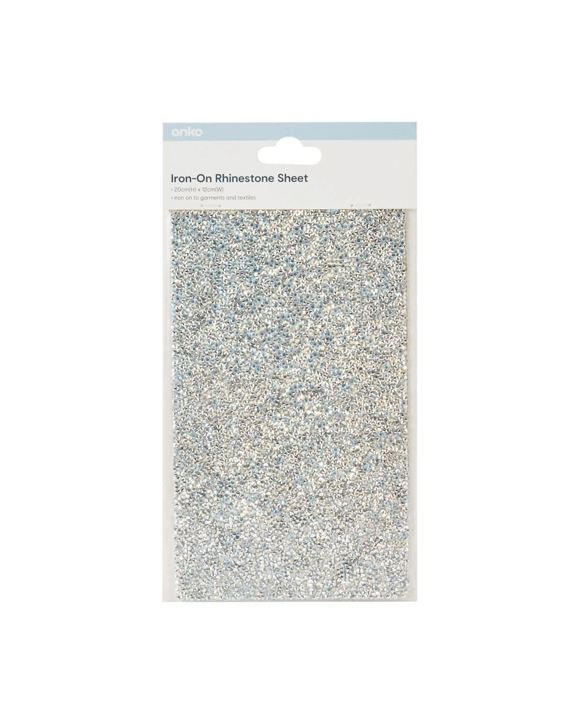 Iron-On Rhinestone Sheet